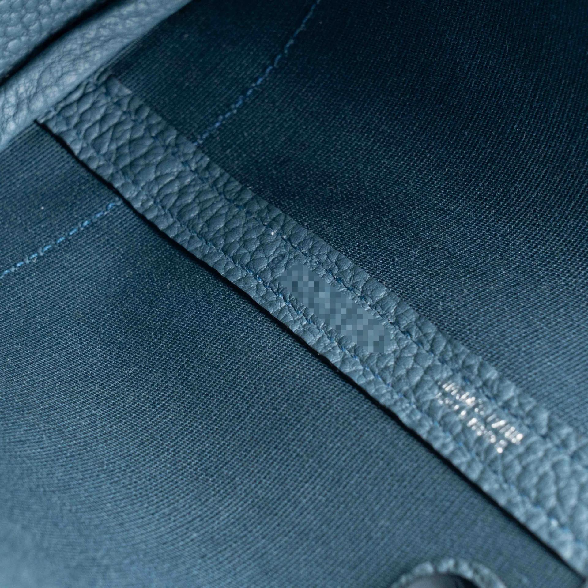 ランク N 新品 HERMÈS エルメス ネオガーデンパーティ ブルートンペット (N7) トワルゴエラン ネゴンダ シルバー金具 G刻印 (2026) - 16