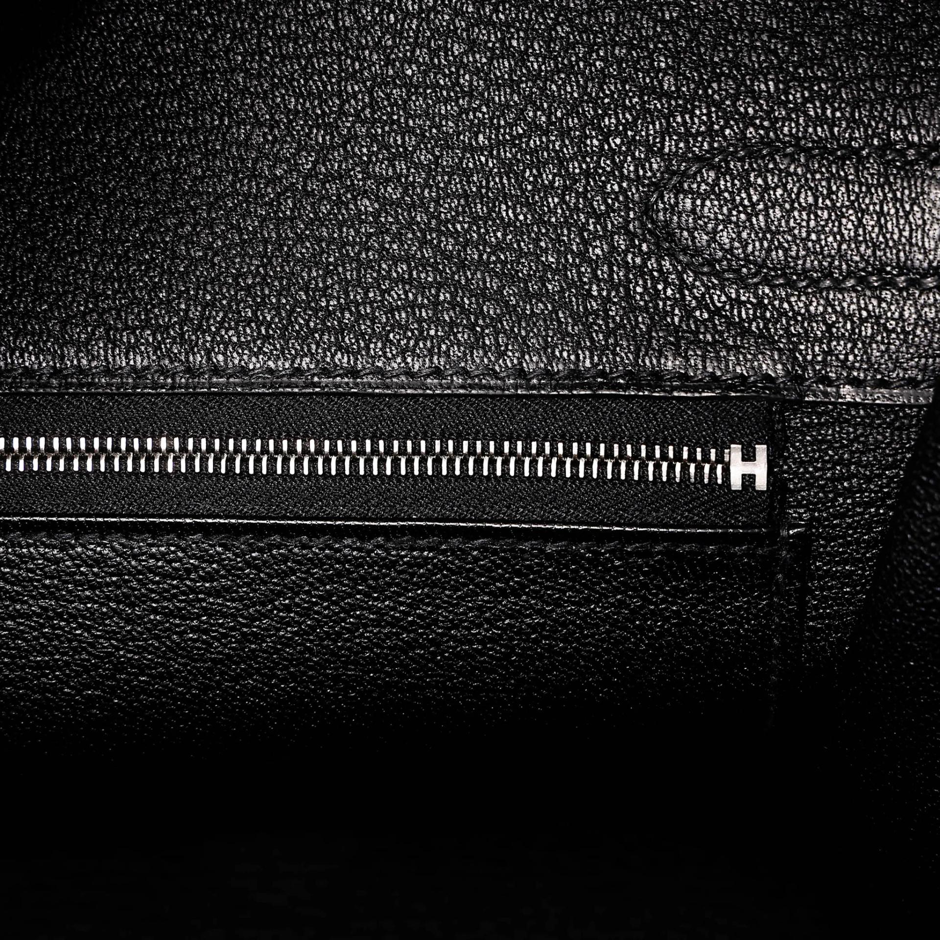 Unused ( Rank NS ) HERMÈS Birkin 30 Noir (89) Togo Palladium hardware B (2023) - 11
