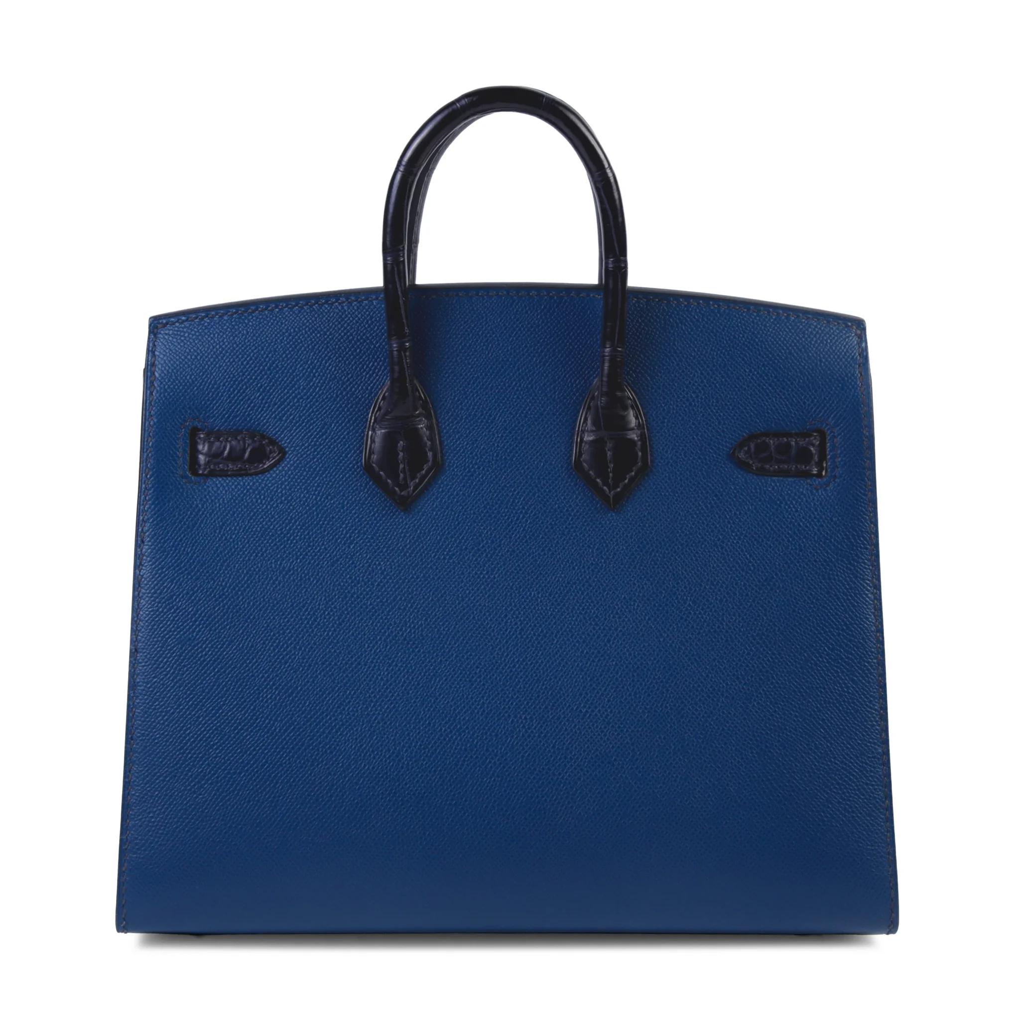 Birkin Faubourg 20 Sellier Deep Blue (S4) Blue Marine (78)
