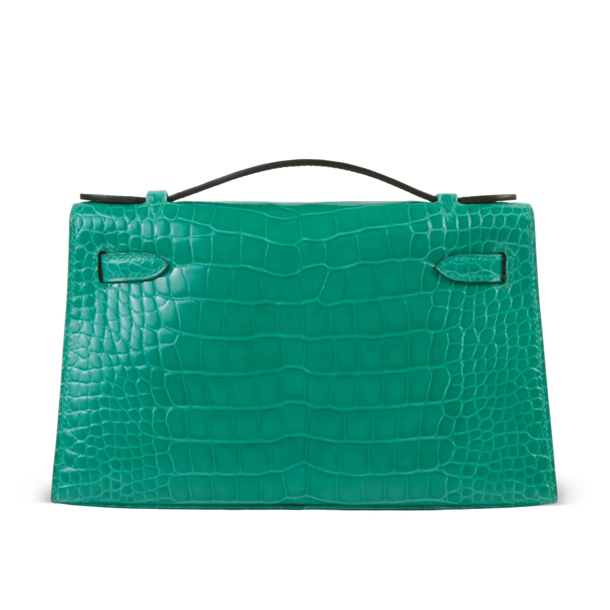 Kelly Pochette Vert Jade (O6)