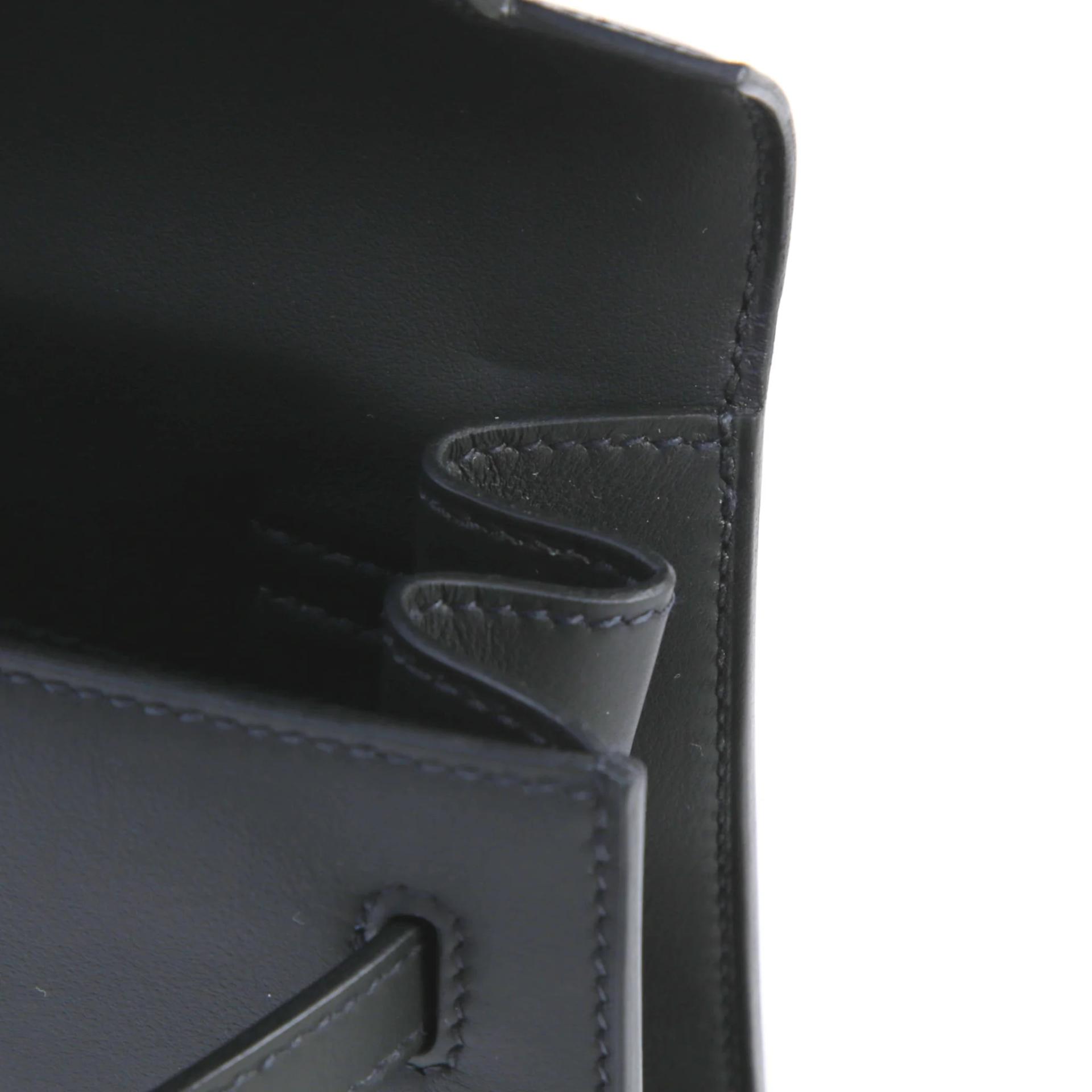 ランク N 新品 HERMÈS エルメス ケリーダンス ブラック (89) スイフト シルバー金具 G刻印 (2026) - 10