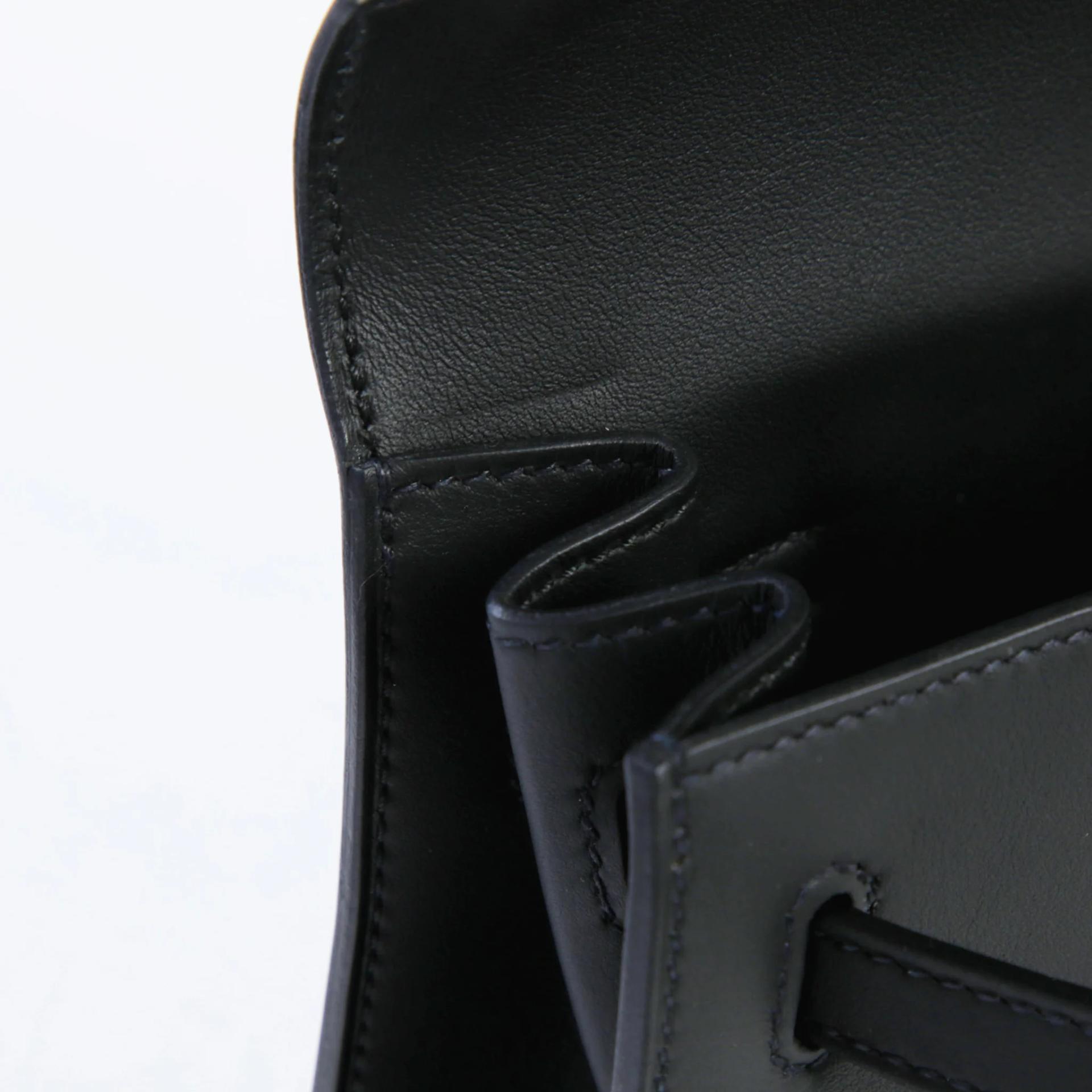 ランク N 新品 HERMÈS エルメス ケリーダンス ブラック (89) スイフト シルバー金具 G刻印 (2026) - 11