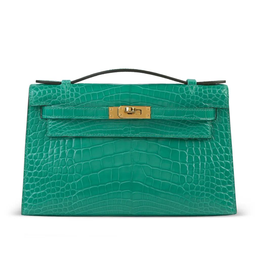 Kelly Pochette Vert Jade (O6)