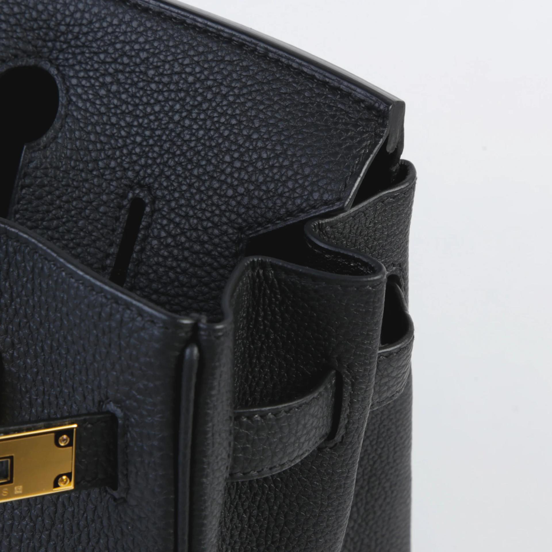ランク NS 未使用品 HERMÈS エルメス バーキン30 ブラック (89) トゴ ゴールド金具 G刻印 (2026) - 12