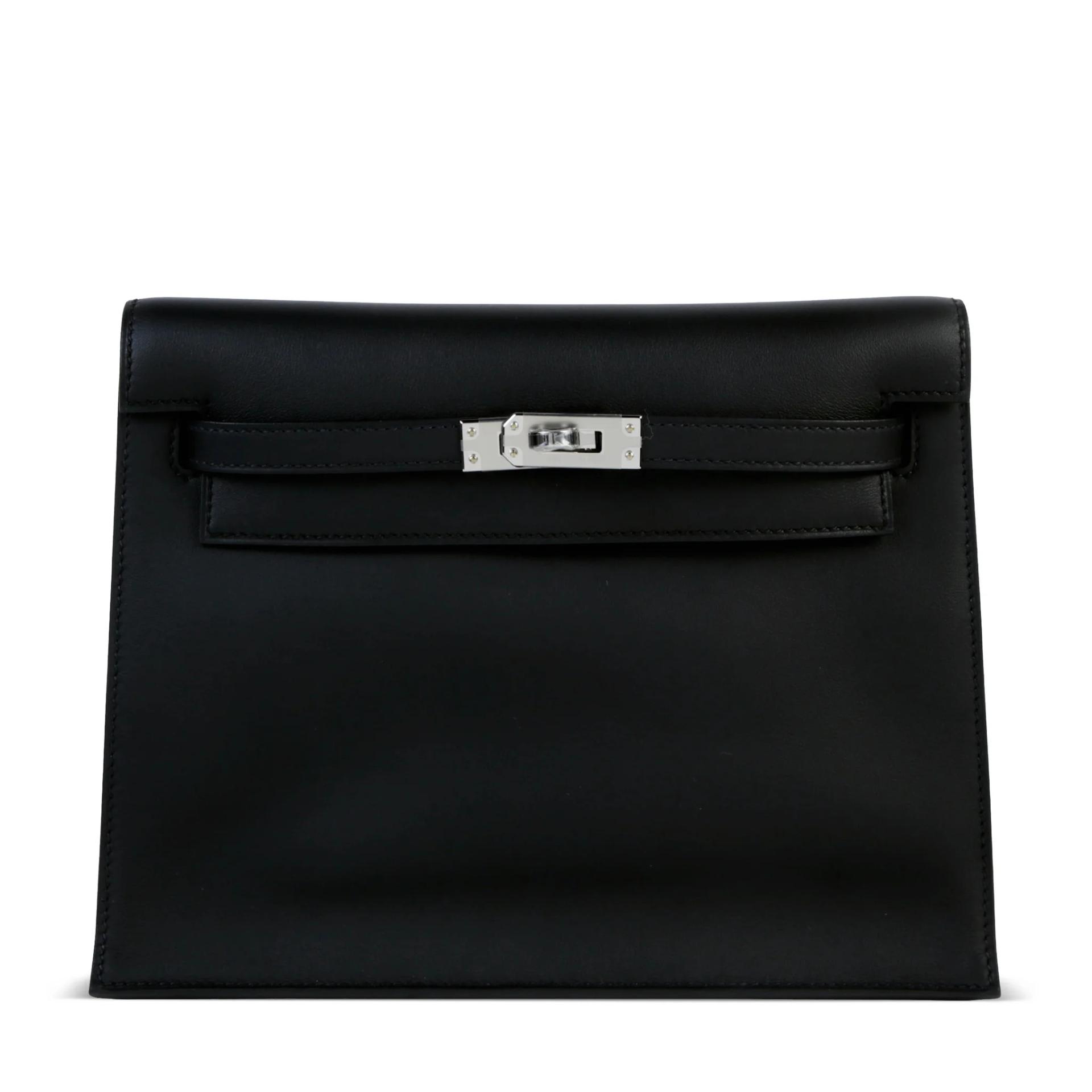 ランク N 新品 HERMÈS エルメス ケリーダンス ブラック (89) スイフト シルバー金具 G刻印 (2026) - 1