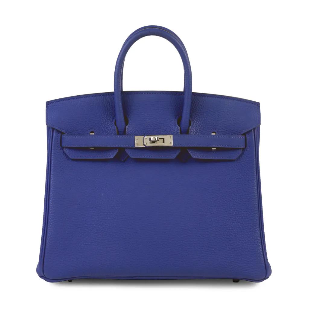 Birkin 25 Bleu Electrique (7T)