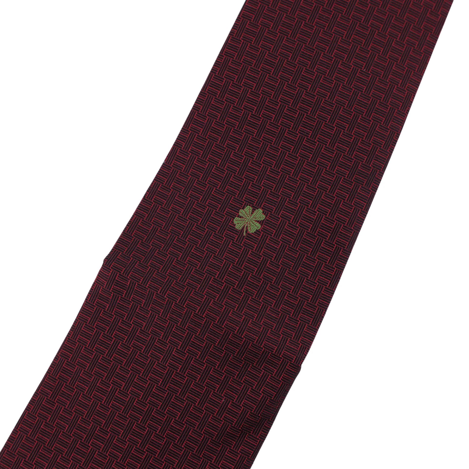Unused ( Rank NS ) HERMÈS Neckties Burgundy Red Silk - 3