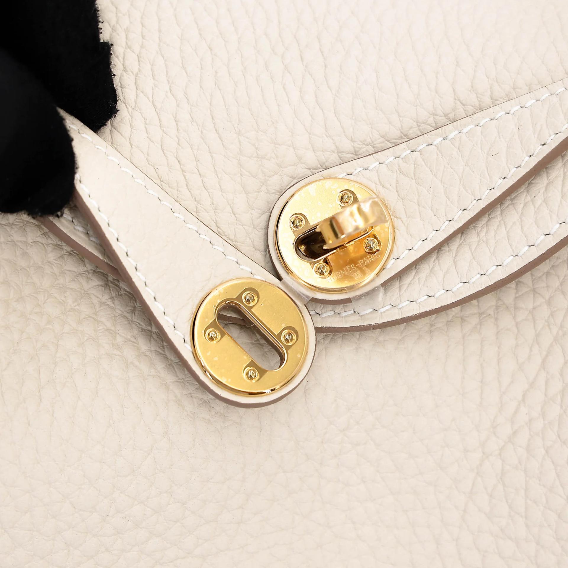 ランク N 新品 HERMÈS エルメス ミニリンディ2 クレ (10) トリヨン ゴールド金具 G刻印 (2026) - 8