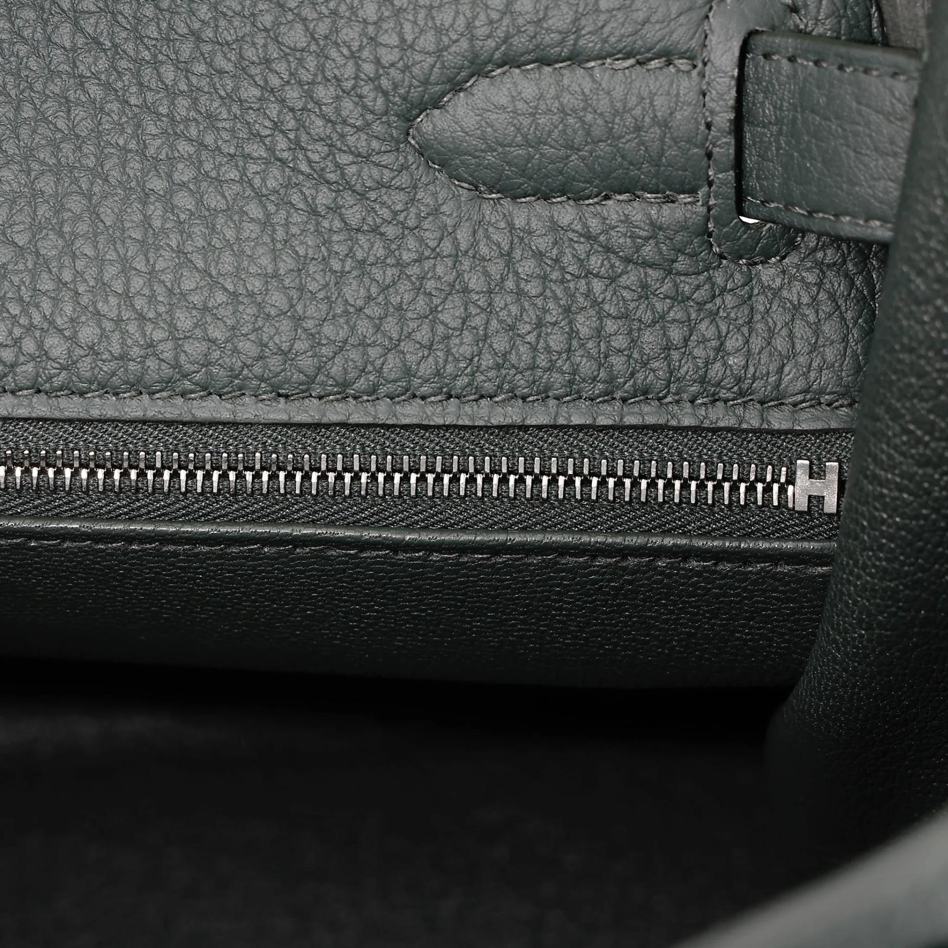 ランク N 新品 HERMÈS エルメス ケリー28 ヴェールマングローブ (Q0) トゴ シルバー金具 K刻印 (2025) - 14