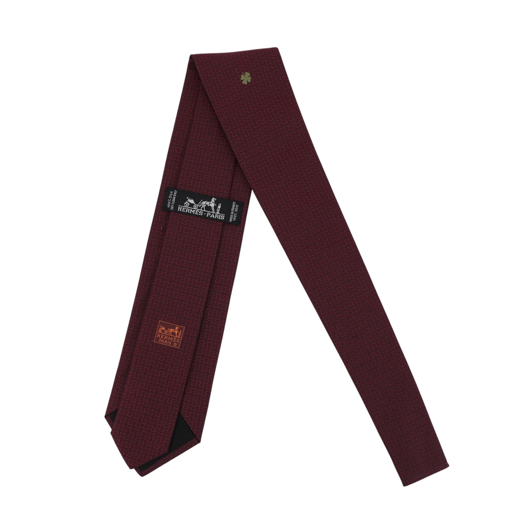 Neckties Burgundy Red