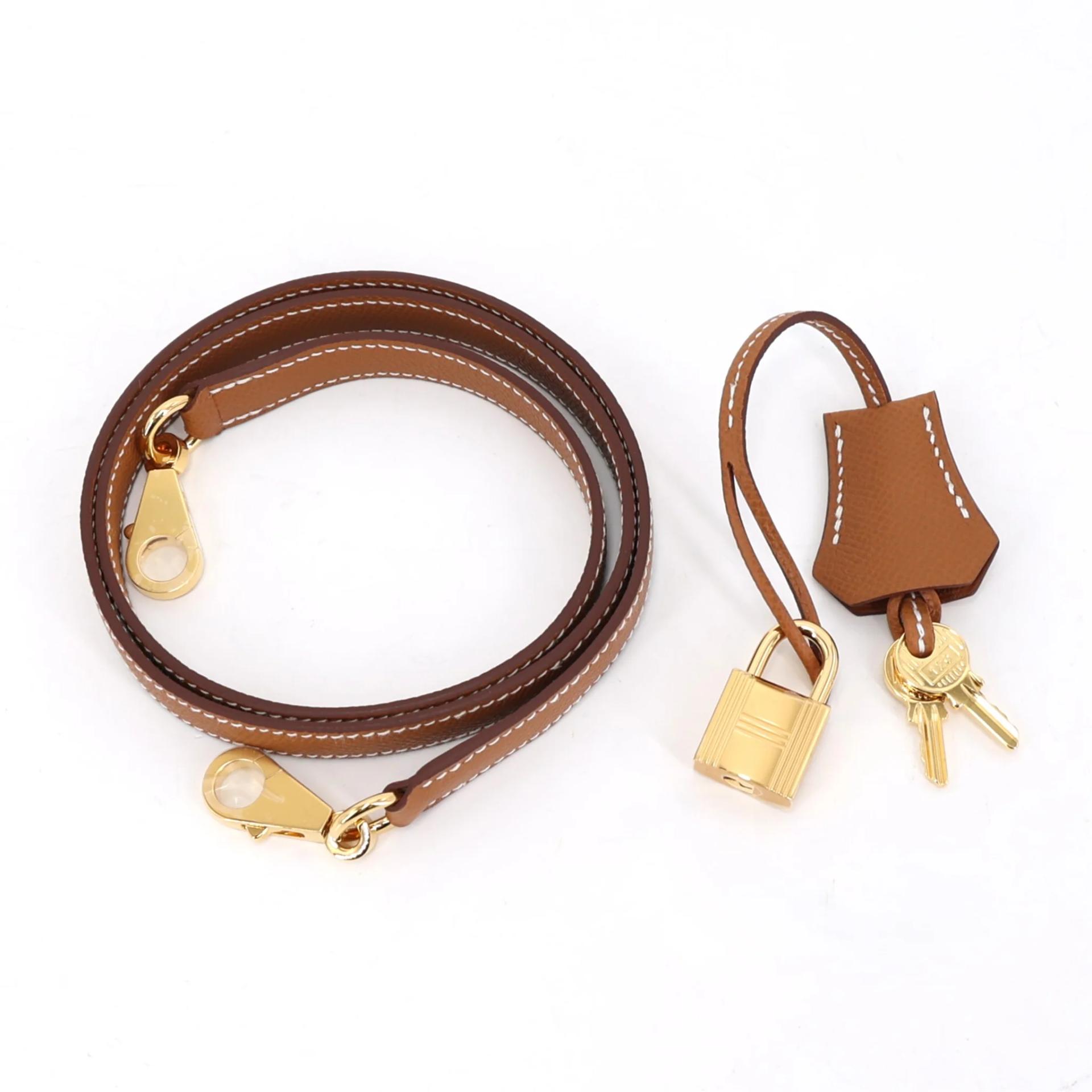 Unused ( Rank NS ) HERMÈS Kelly 25 Sellier Gold (37) Epsom Gold hardware G (2026) - 17