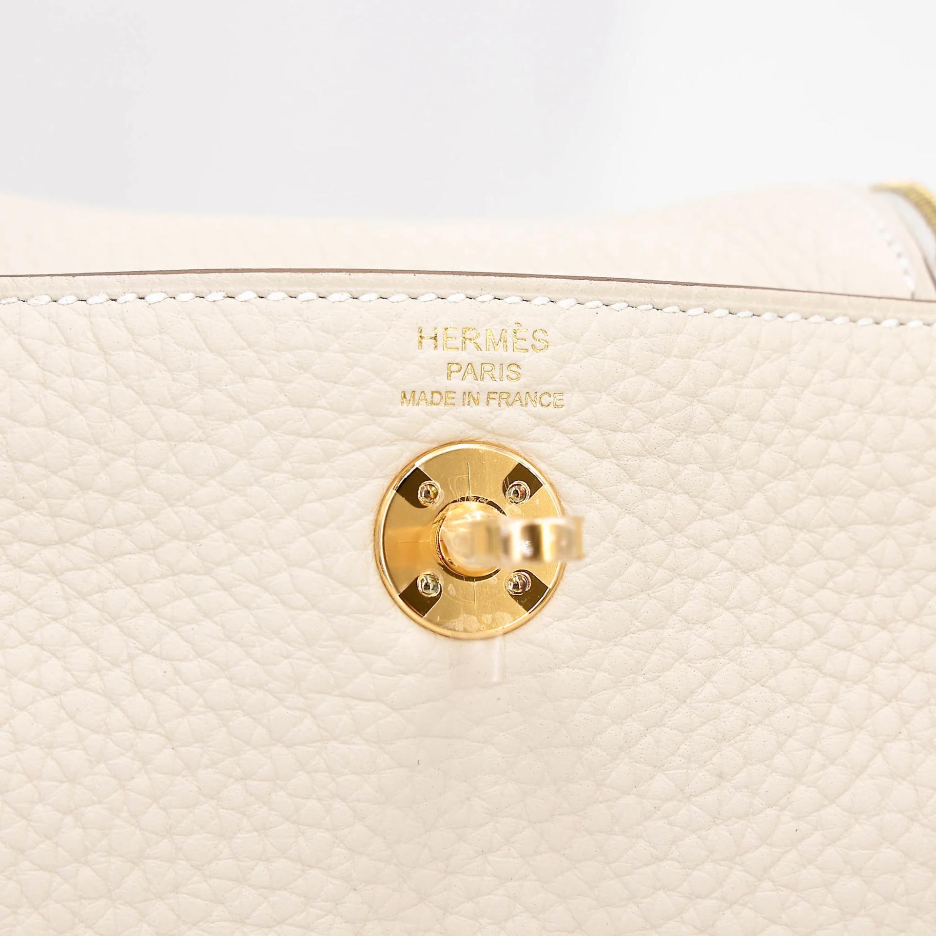 ランク N 新品 HERMÈS エルメス ミニリンディ2 クレ (10) トリヨン ゴールド金具 G刻印 (2026) - 12