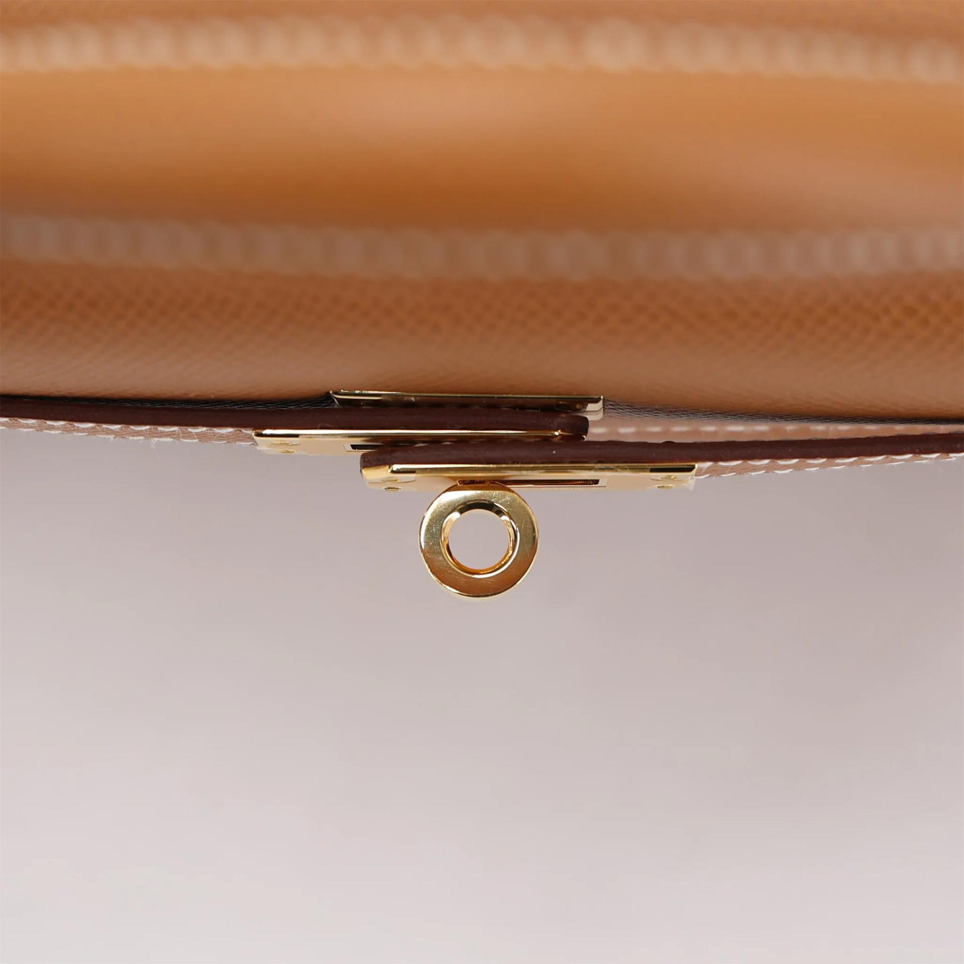 Unused ( Rank NS ) HERMÈS Kelly 25 Sellier Gold (37) Epsom Gold hardware G (2026) - 9