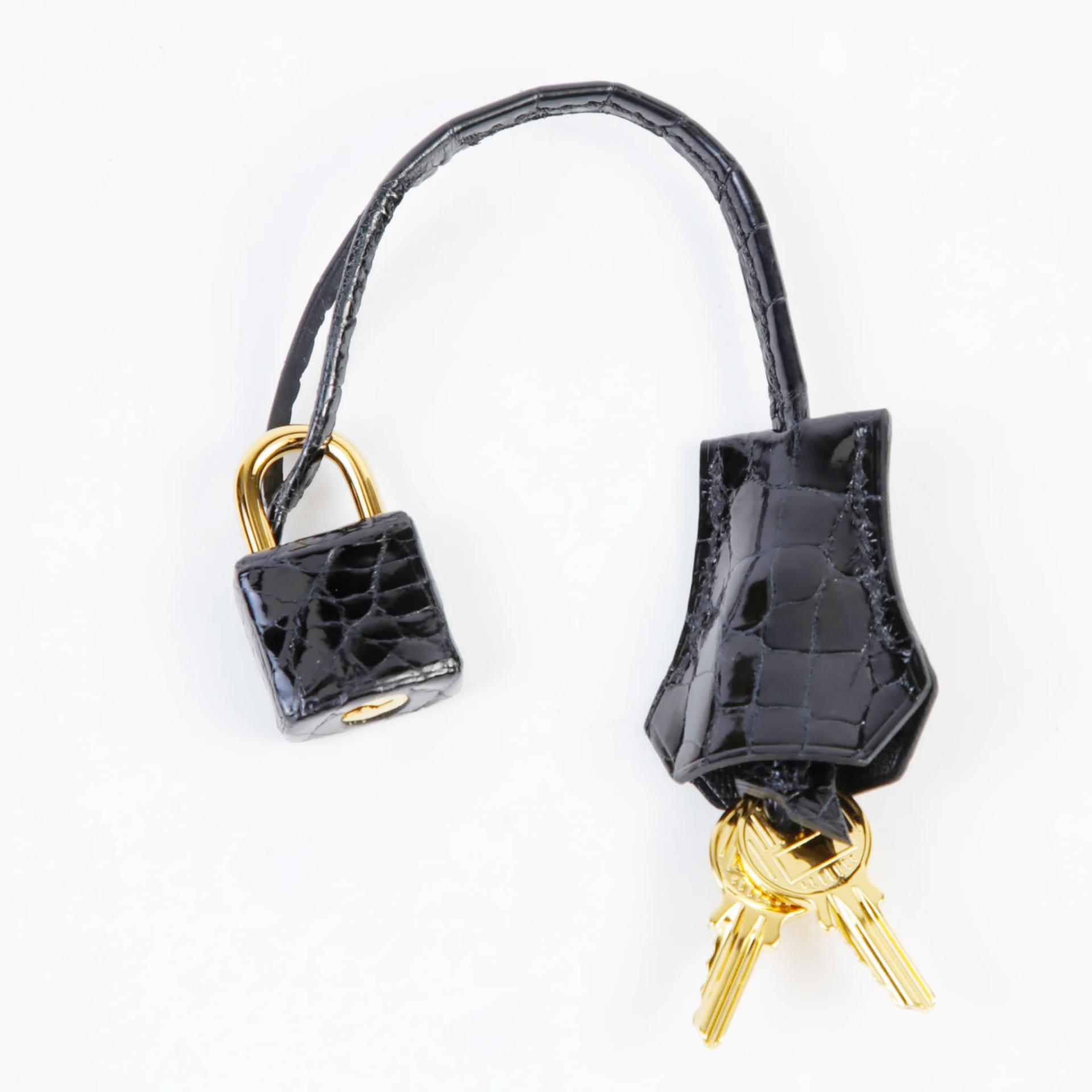 ランク N 新品 HERMÈS エルメス バーキン25 ブラック (89) クロコダイル ニロティカス リセ ゴールド金具 G刻印 (2026) - 12