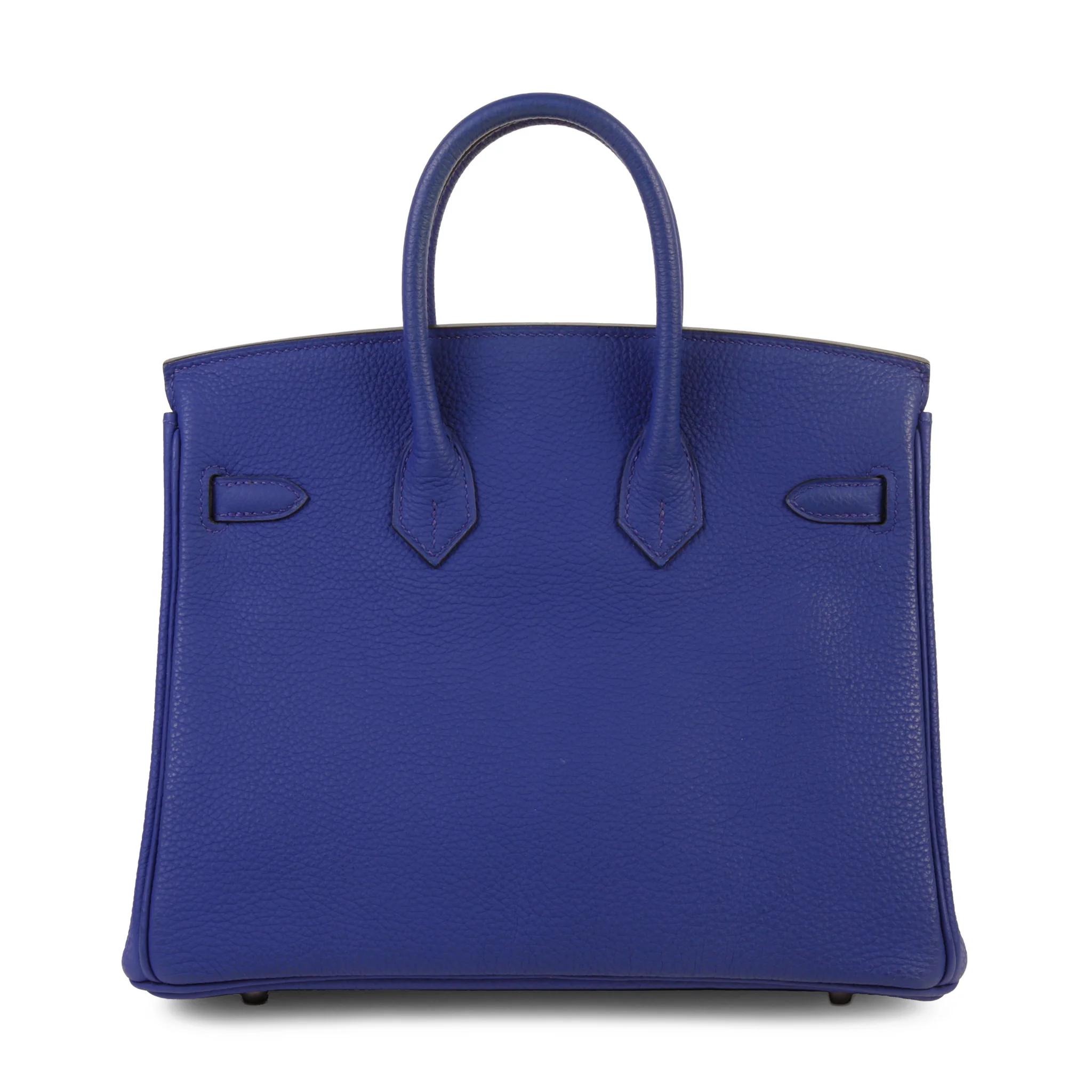 Birkin 25 Bleu Electrique (7T)