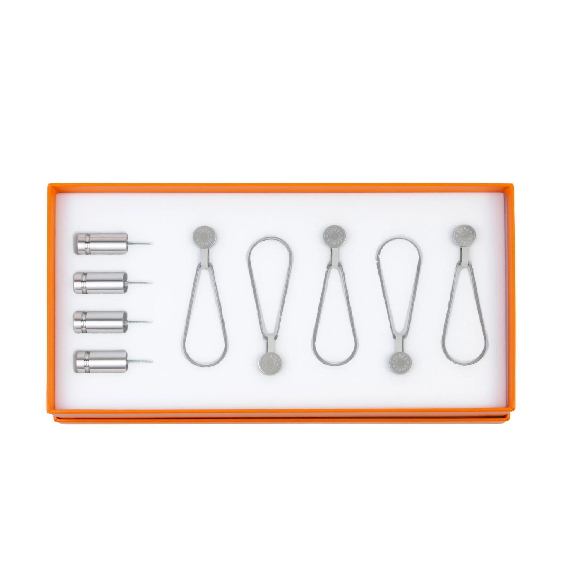 Scarf hanging system Silver