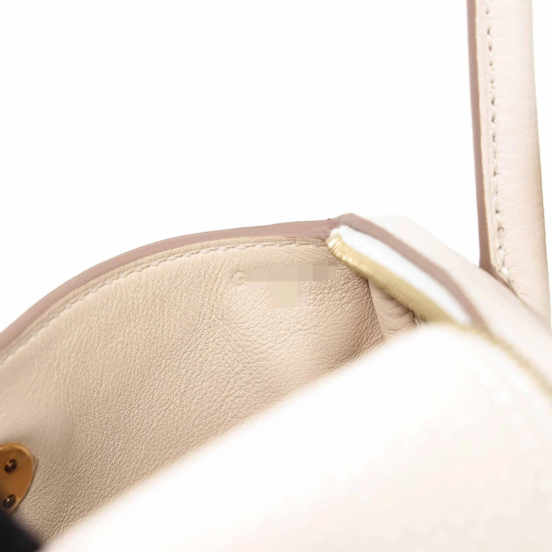 ランク N 新品 HERMÈS エルメス ミニリンディ2 クレ (10) トリヨン ゴールド金具 G刻印 (2026) - 14