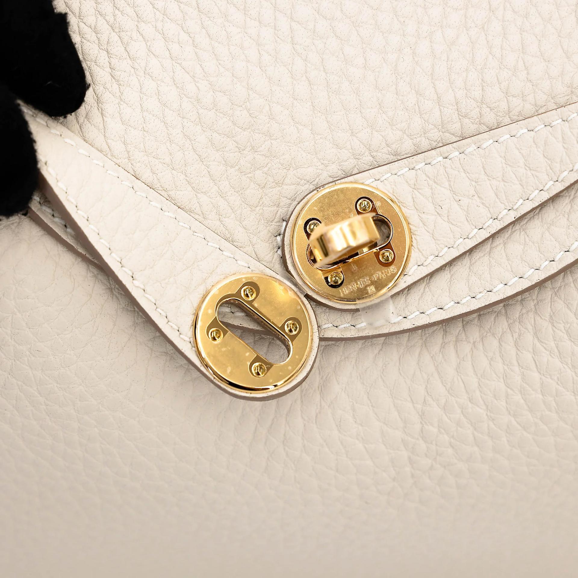 ランク N 新品 HERMÈS エルメス ミニリンディ2 クレ (10) トリヨン ゴールド金具 G刻印 (2026) - 8