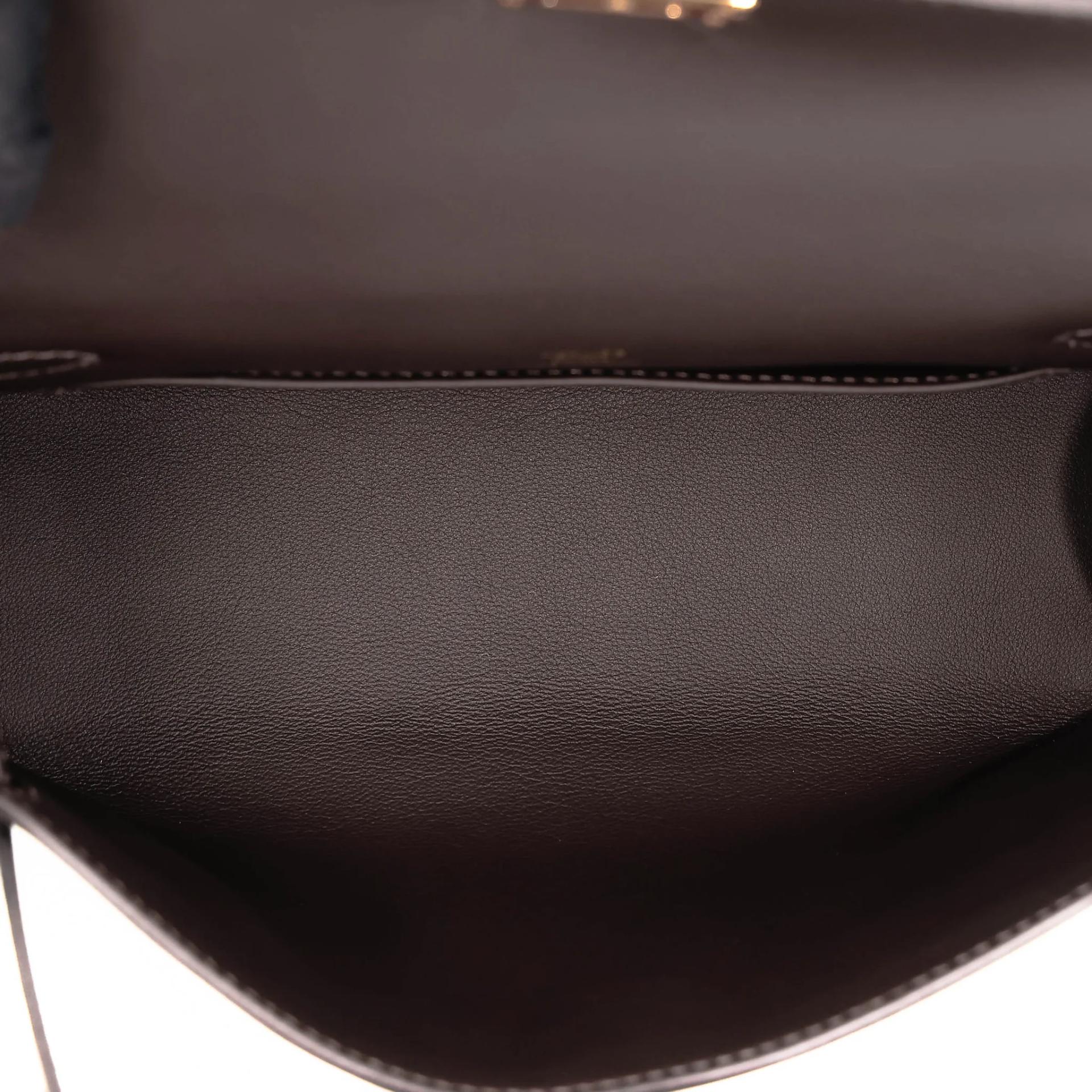 ランク NS 未使用品 HERMÈS エルメス ポシェットケリー ベブラン（T3） スイフト ゴールド金具 K刻印 (2025) - 19