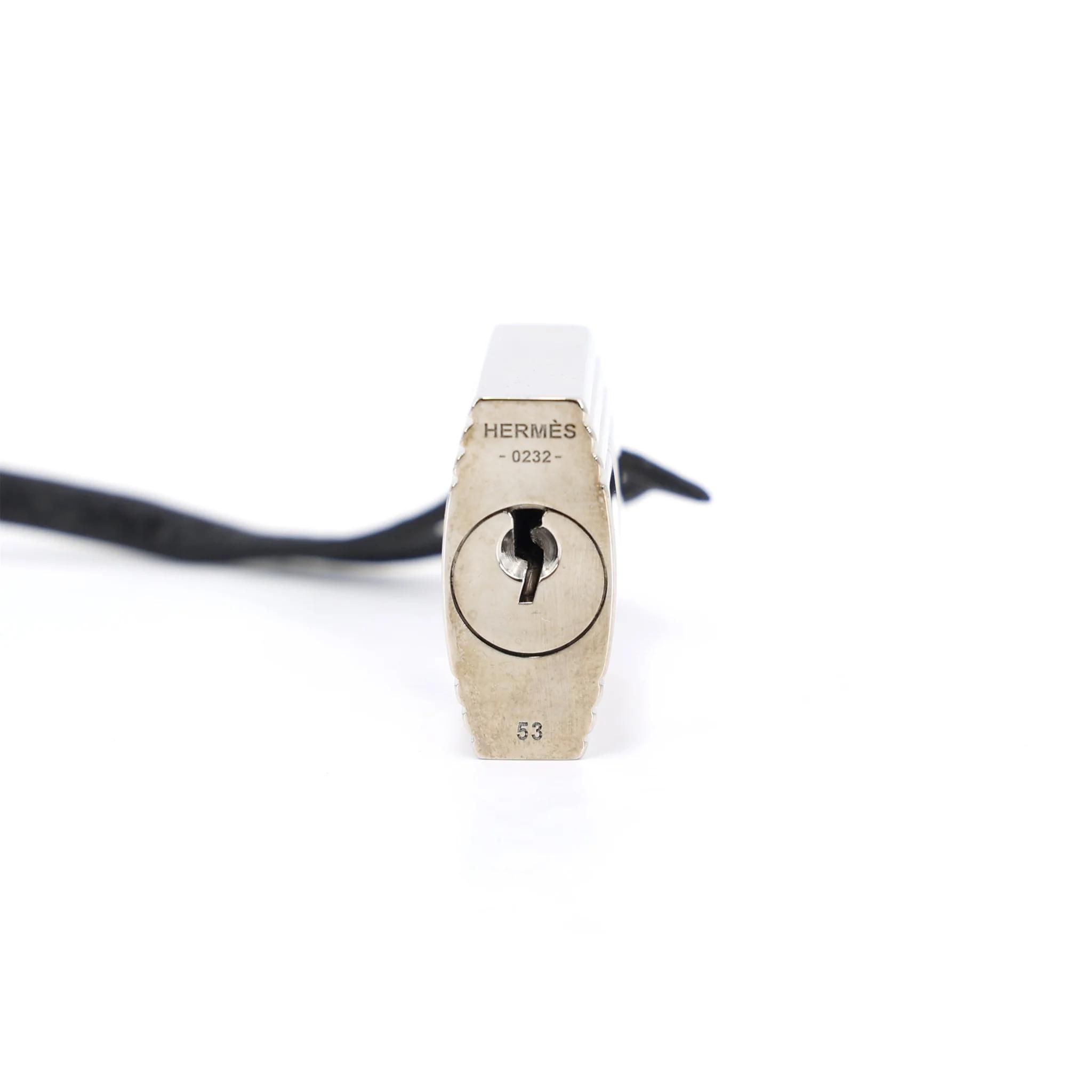 ランク SA HERMÈS エルメス オータクロア40 ブラック (89) トゴ シルバー金具 B刻印 (2023) - 18