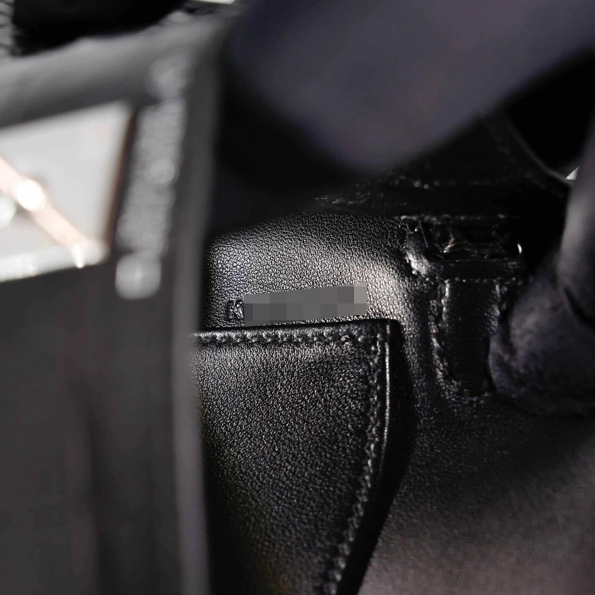 Brand New ( Rank N ) HERMÈS Mini Kelly II HSS Noir (89) Matte Alligator Palladium hardware K (2025) - 14