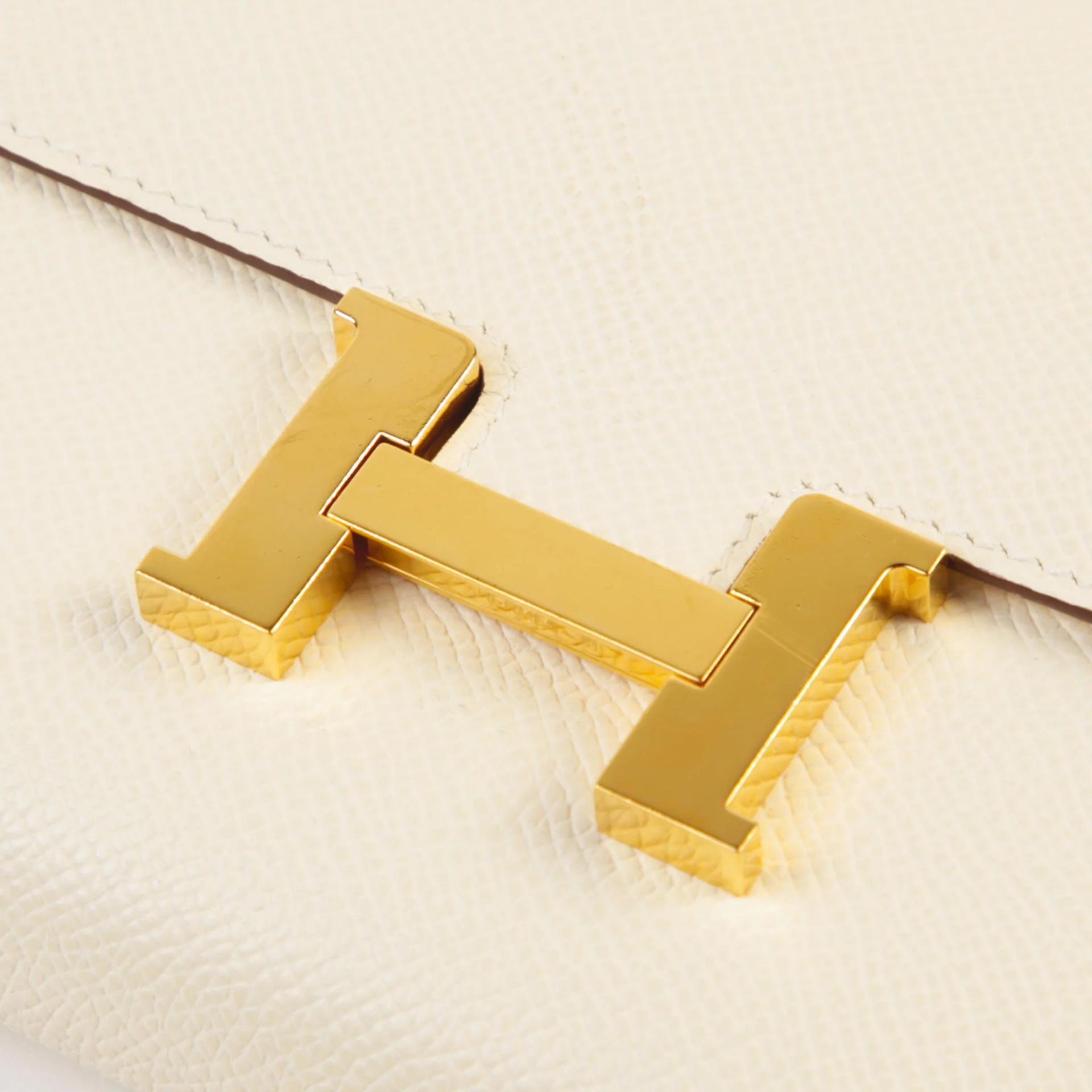 ランク A HERMÈS エルメス コンスタンストゥーゴー ナタ (I2) エプソン ゴールド金具 W刻印 (2024) - 7