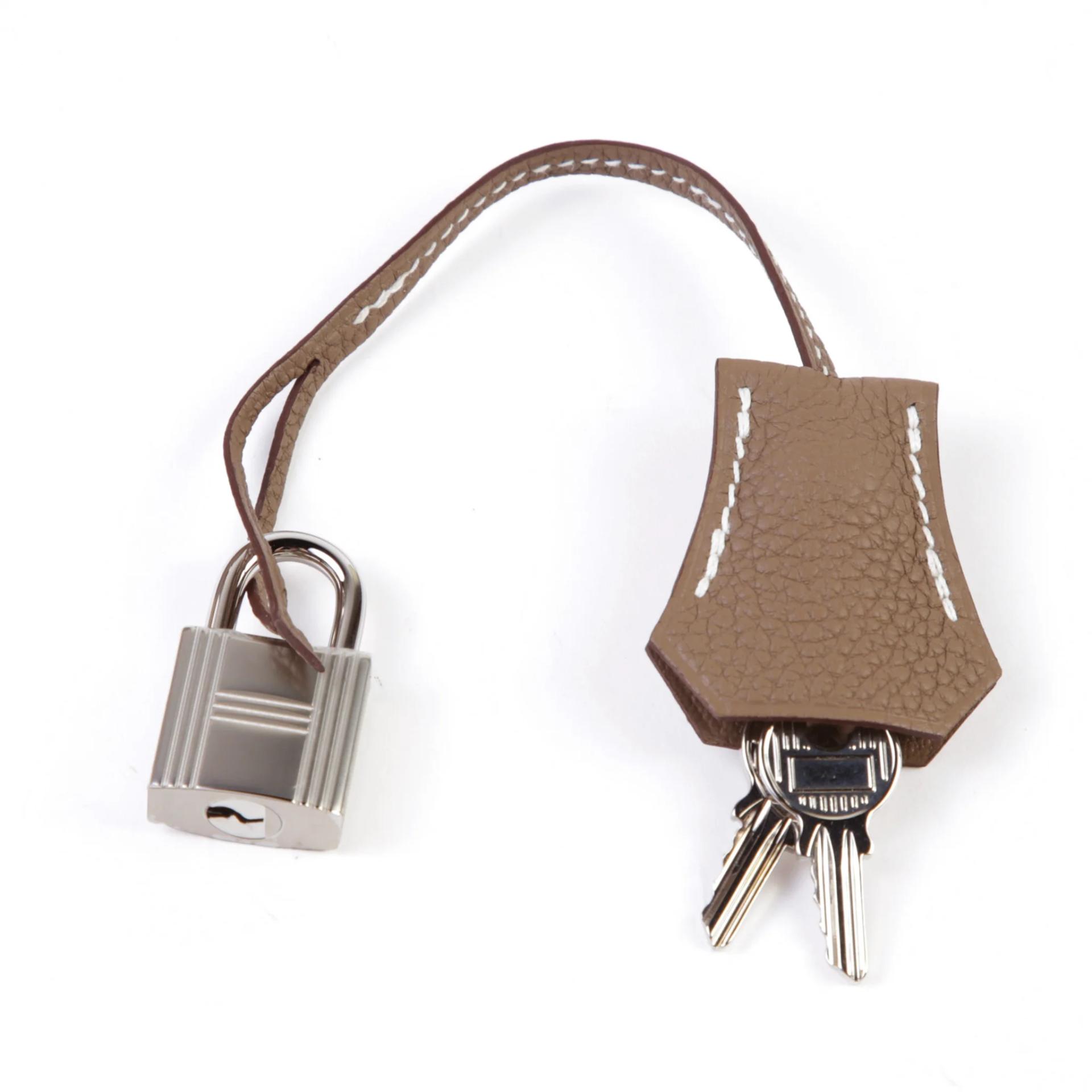 Unused ( Rank NS ) HERMÈS Birkin 25 Etoupe (18) Togo Palladium hardware G (2026) - 14