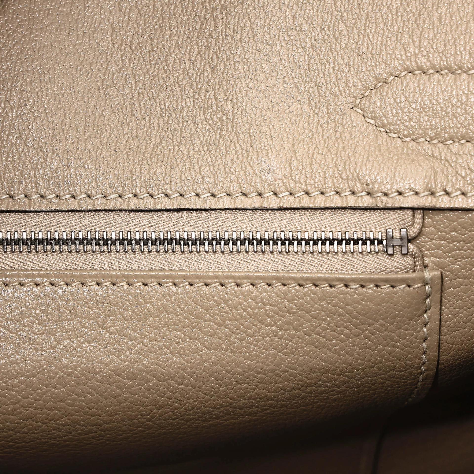 ランク A HERMÈS エルメス バーキン30 トレンチ (S2) トゴ シルバー金具 X刻印 (2016) - 18