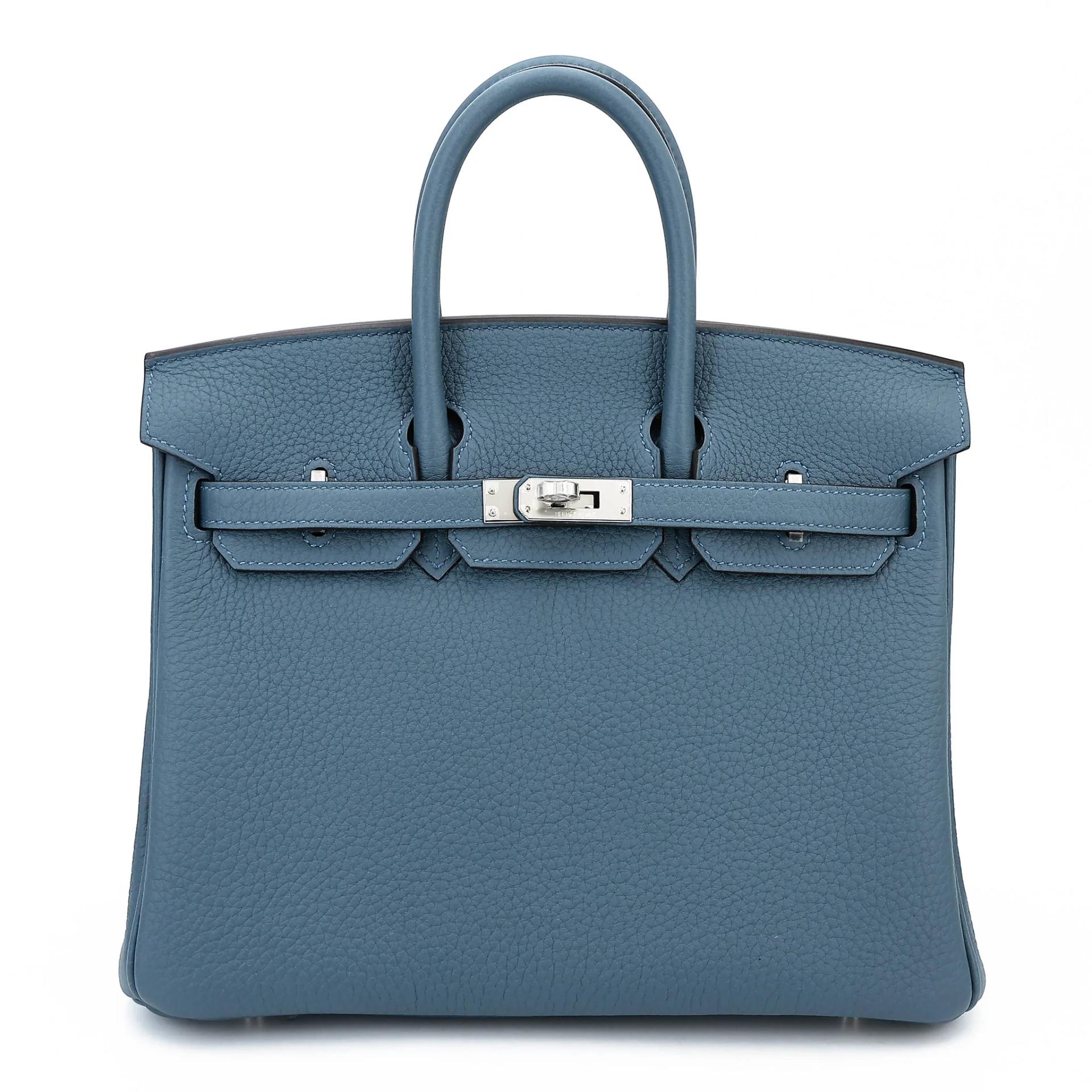 Birkin 25 Bleu Tempete (N7)