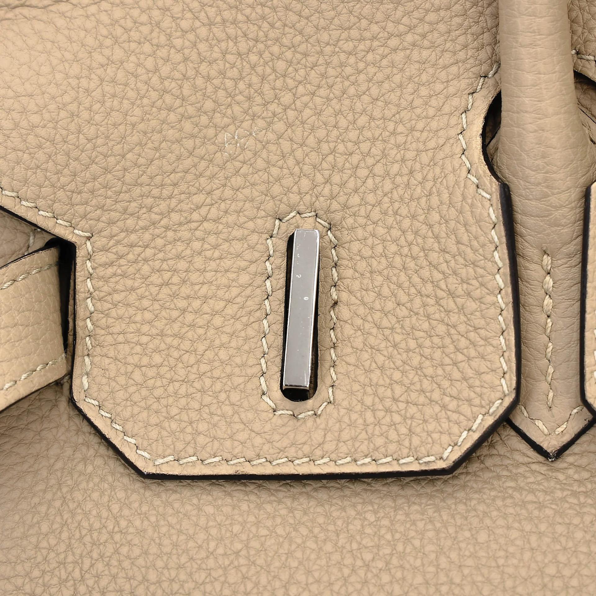 ランク A HERMÈS エルメス バーキン30 トレンチ (S2) トゴ シルバー金具 X刻印 (2016) - 14