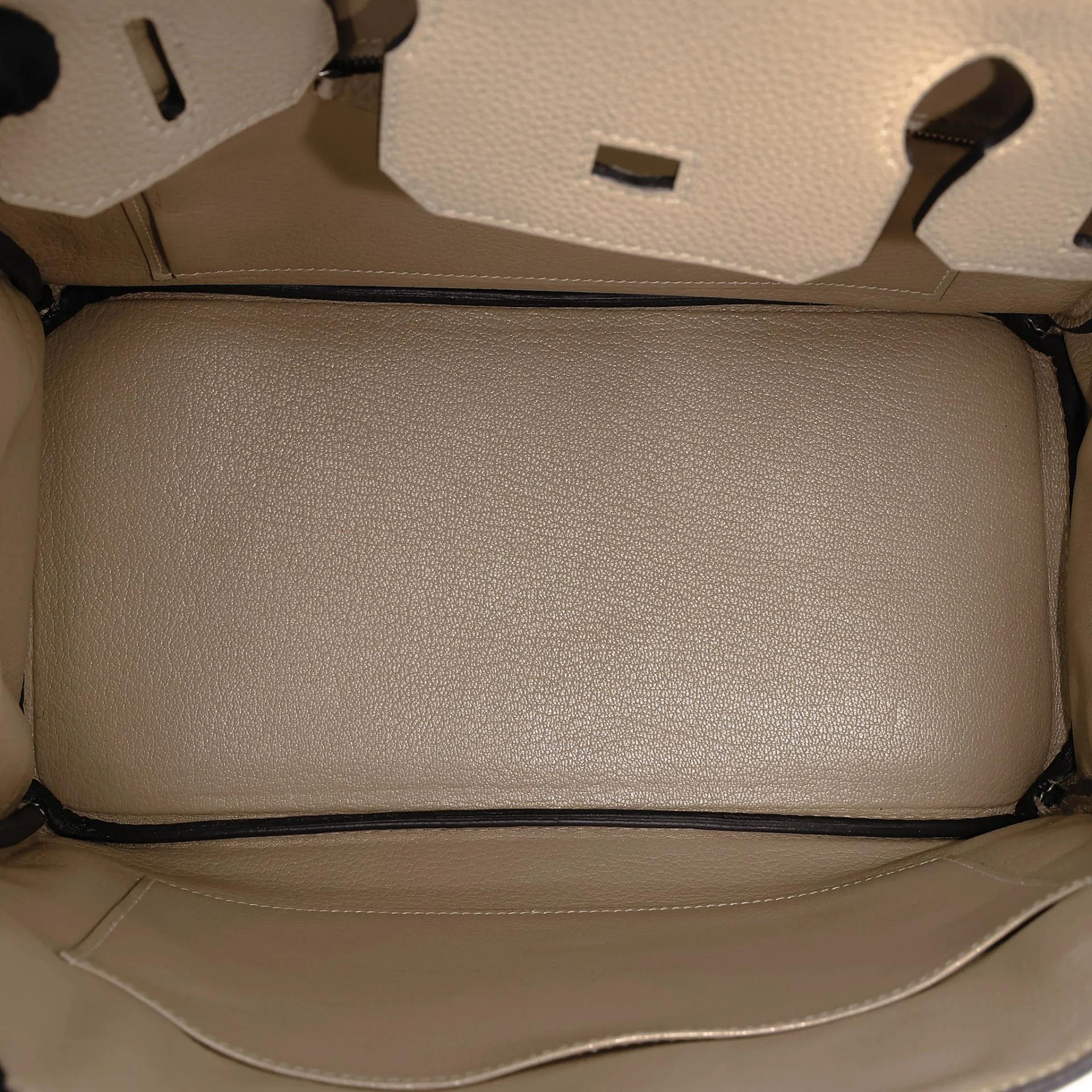 ランク A HERMÈS エルメス バーキン30 トレンチ (S2) トゴ シルバー金具 X刻印 (2016) - 22