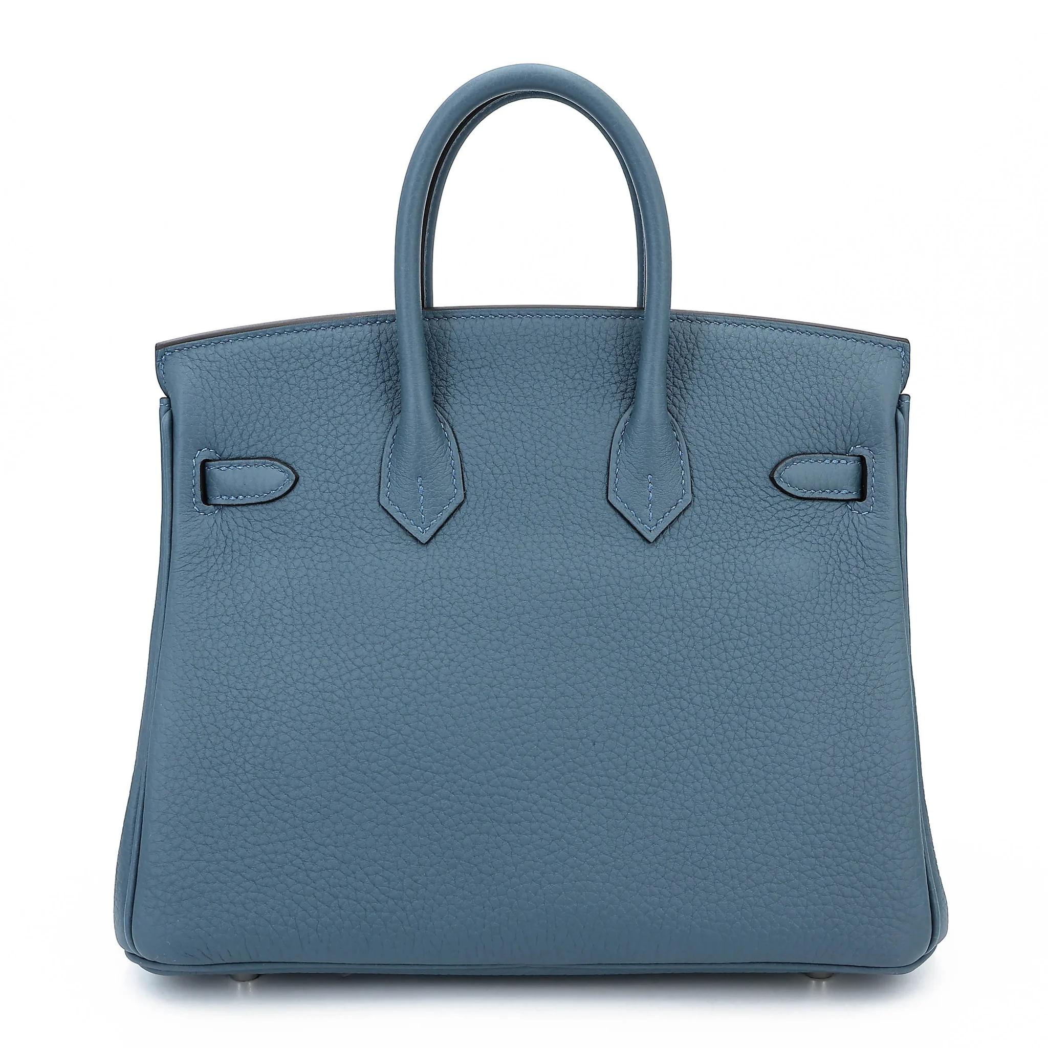 Birkin 25 Bleu Tempete (N7)