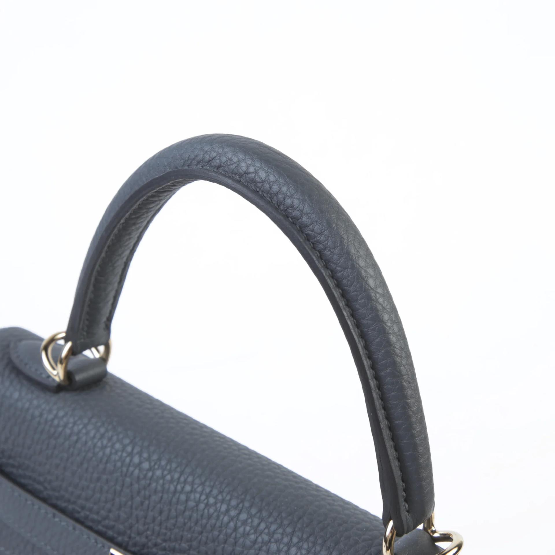 Unused ( Rank NS ) HERMÈS Kelly 25 Gris misty (H0) Togo Permabrass hardware W (2024) - 3