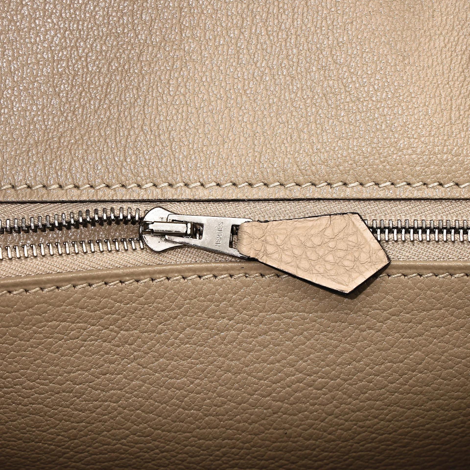 ランク A HERMÈS エルメス バーキン30 トレンチ (S2) トゴ シルバー金具 X刻印 (2016) - 17