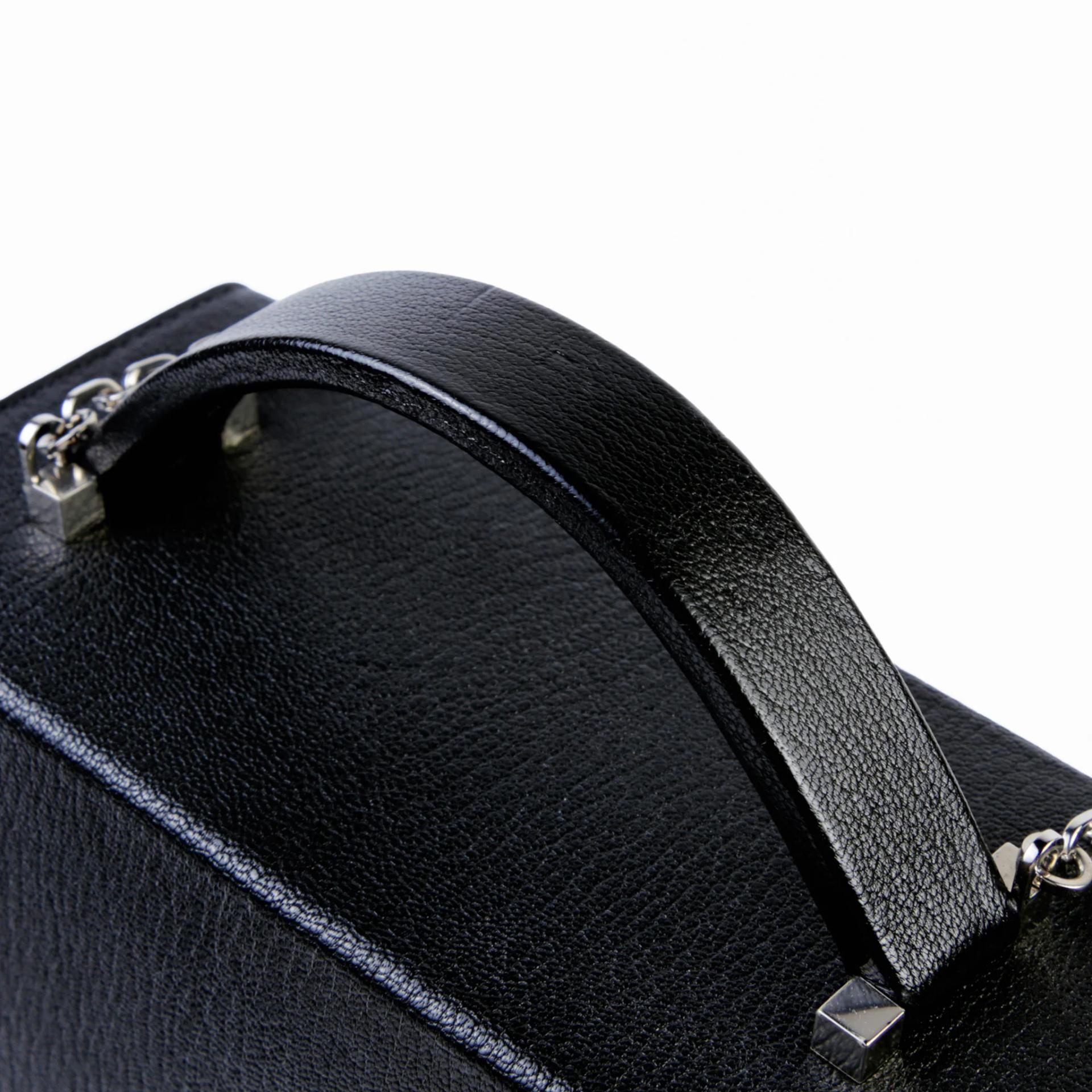 Very Good ( Rank A) HERMÈS Cinhetic Box Black (89) Chevre Palladium hardware - 4