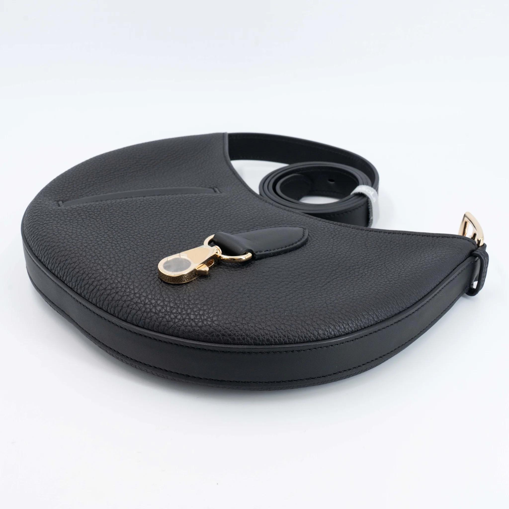 SA超美品 HERMÈS 爱马仕 Arcon 单肩包 89 黑色 Noir (Black) Togo小牛皮 香槟金扣 W刻 2024年 - 8