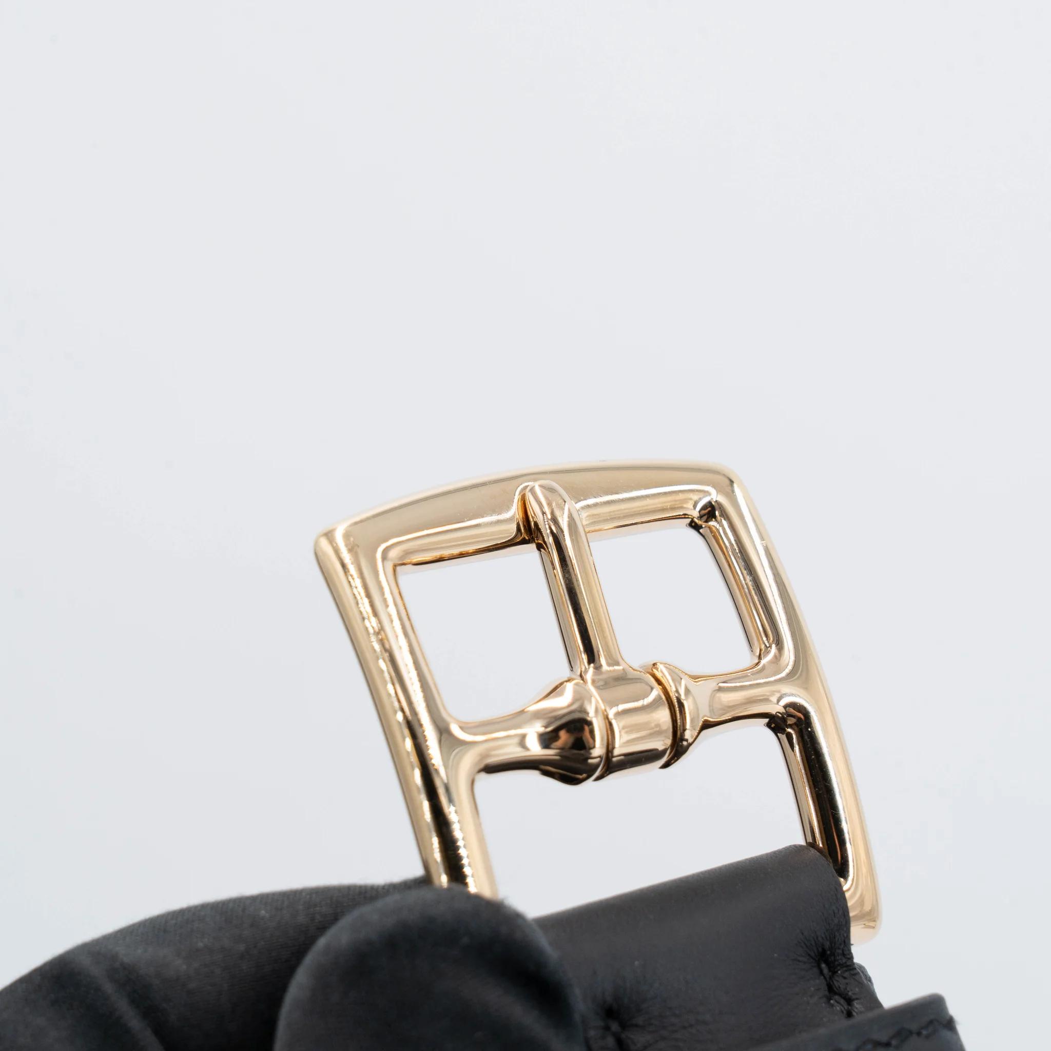 SA超美品 HERMÈS 爱马仕 Arcon 单肩包 89 黑色 Noir (Black) Togo小牛皮 香槟金扣 W刻 2024年 - 24