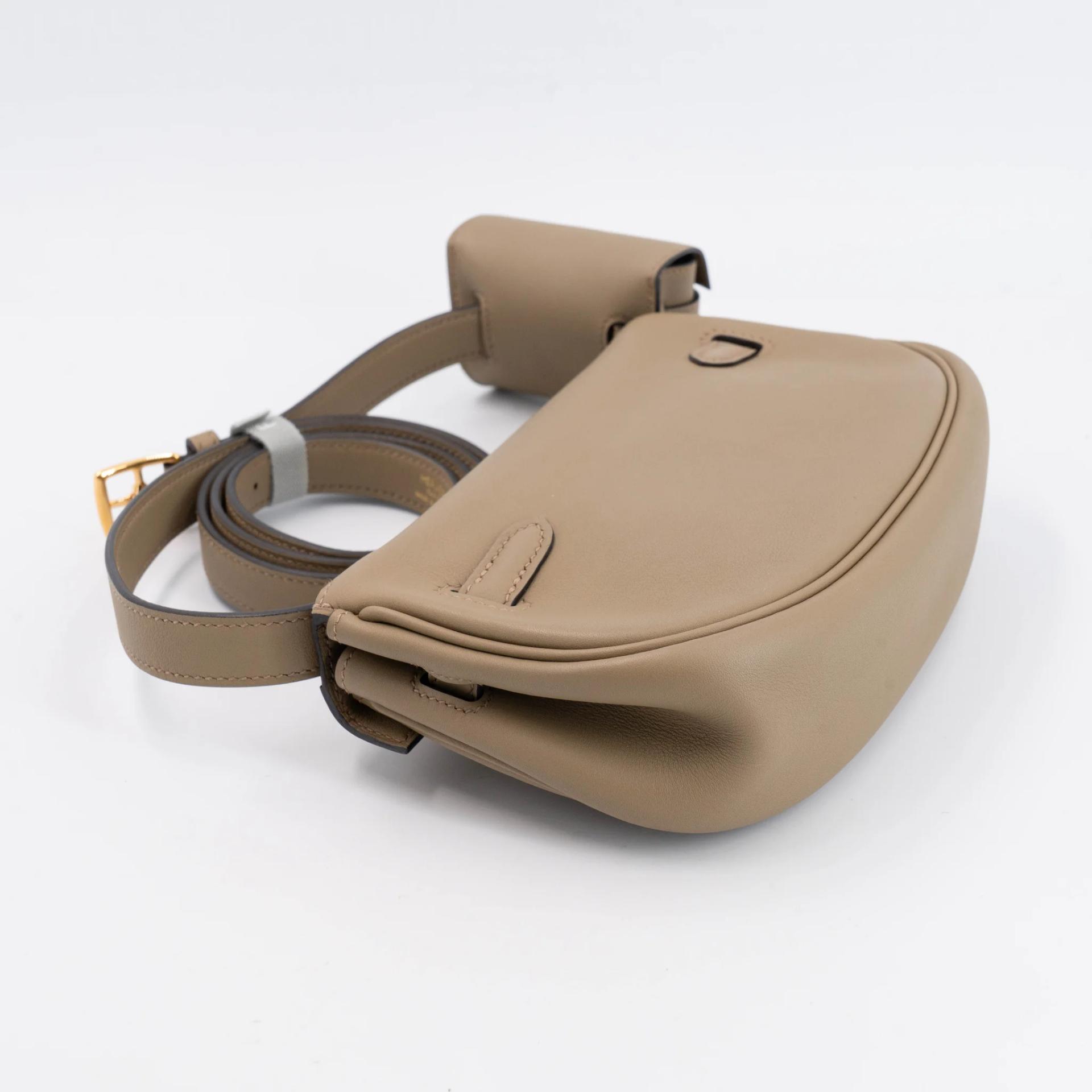 Excellent ( Rank SA ) HERMÈS Kelly Moove Beige Marfa (8Q) Swift Gold hardware W (2024) - 7