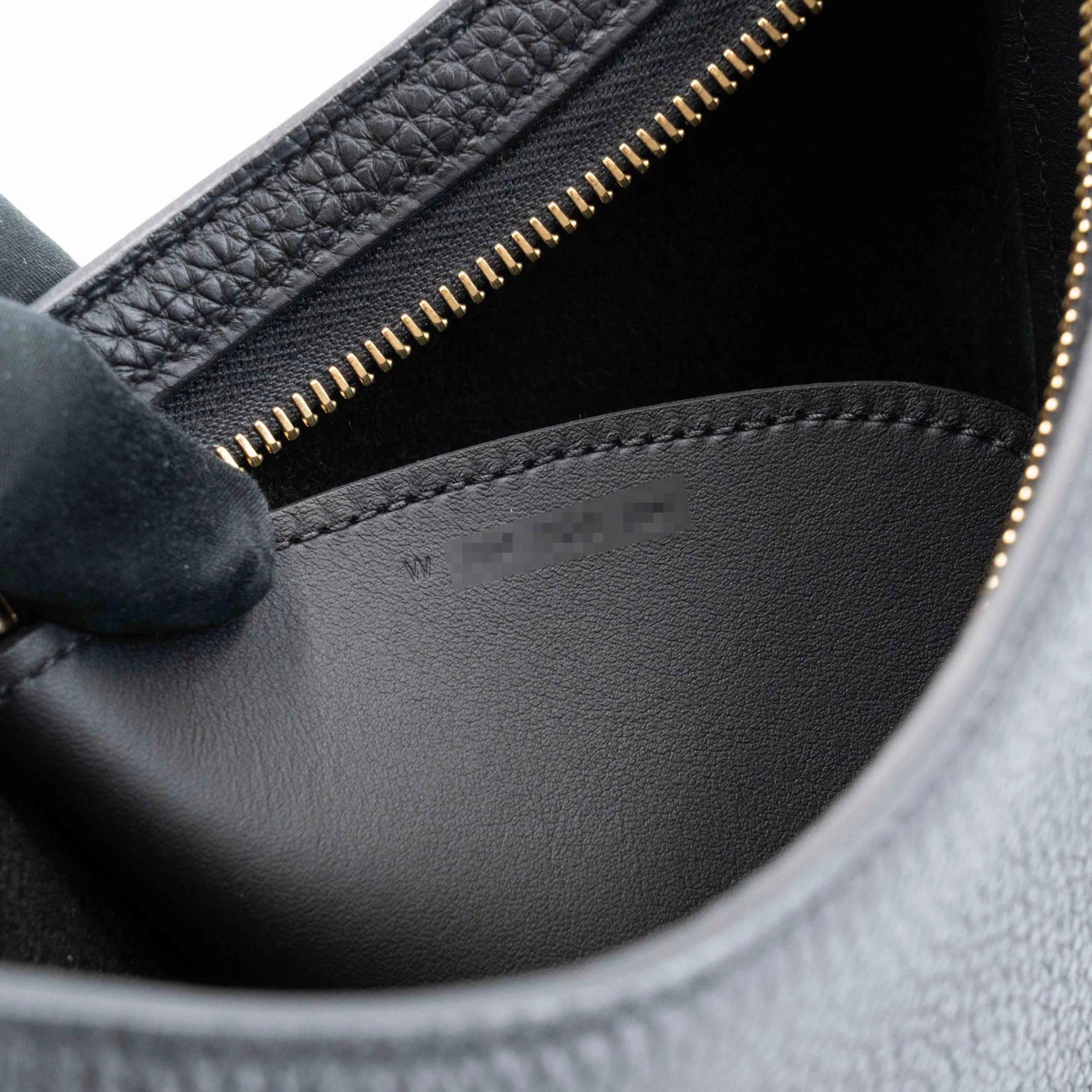 Excellent ( Rank SA ) HERMÈS Arcon Shoulder bag Noir (89) Togo Permabrass hardware W (2024) - 18