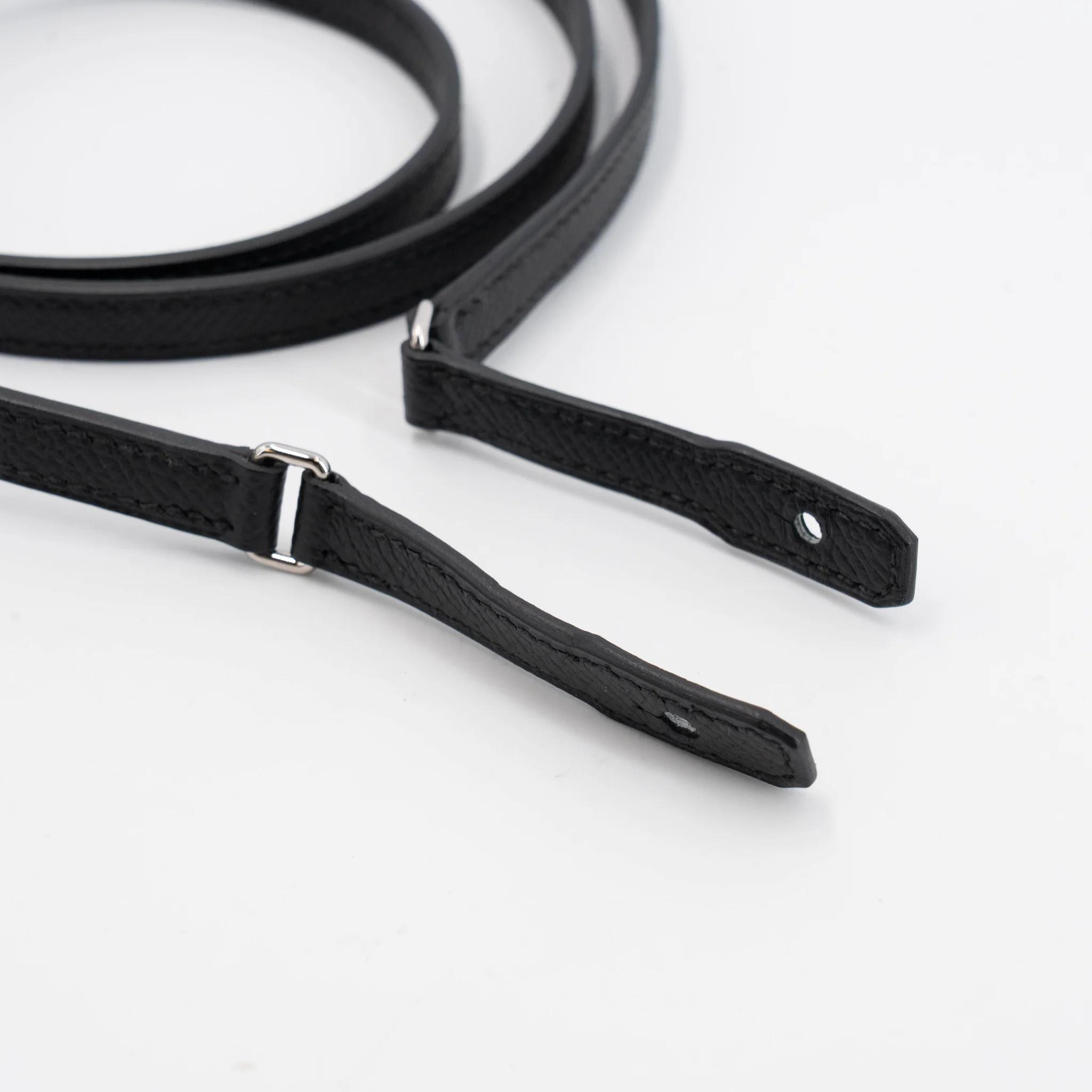 未使用保存品 HERMÈS 爱马仕 Kelly To Go 钱包 89 黑色 Noir (Black) Epsom皮 银扣 Y刻 2020年 - 26