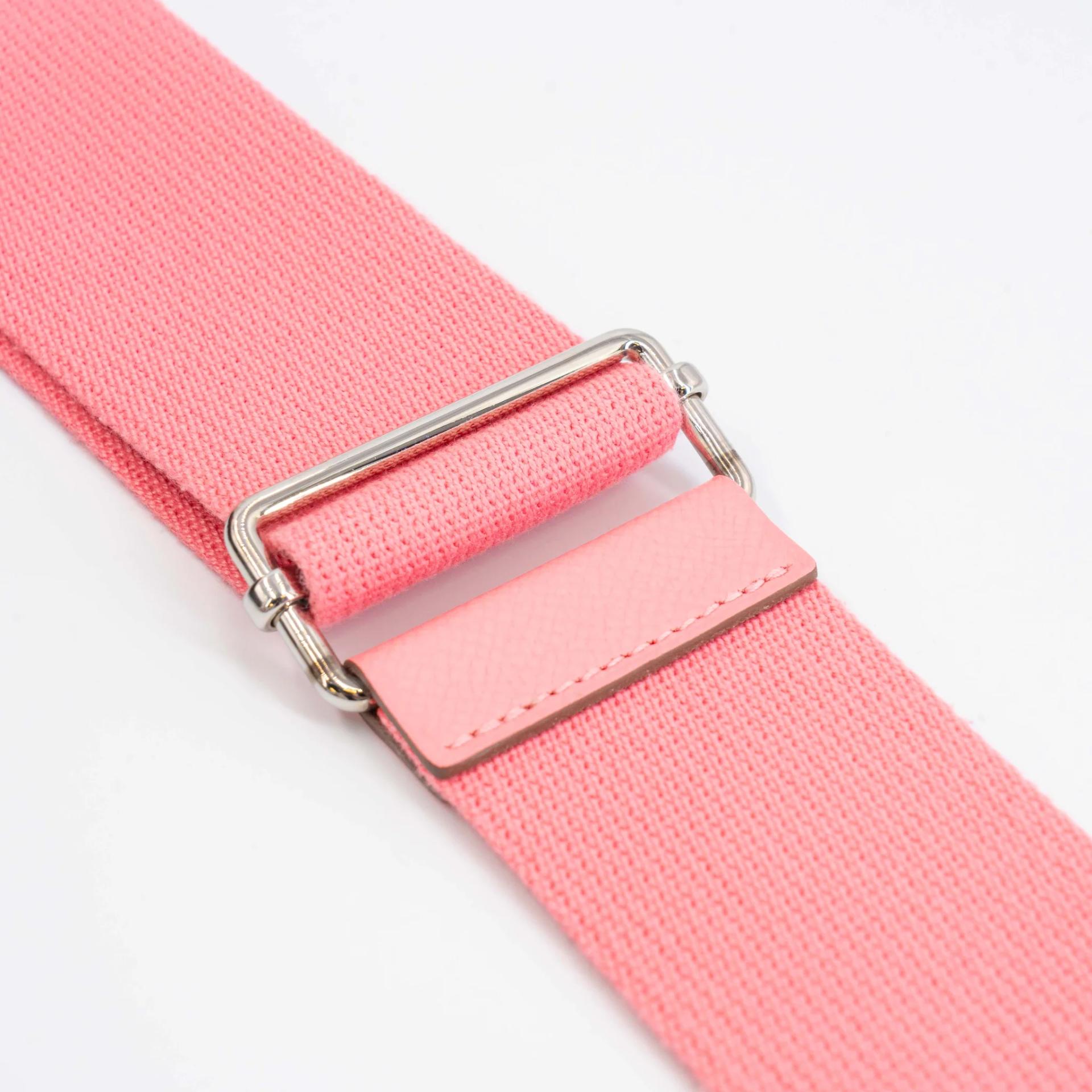 Very Good ( Rank A) HERMÈS Evelyne 29 Rose Confetti (1Q) Epsom Palladium hardware T (2015) - 27