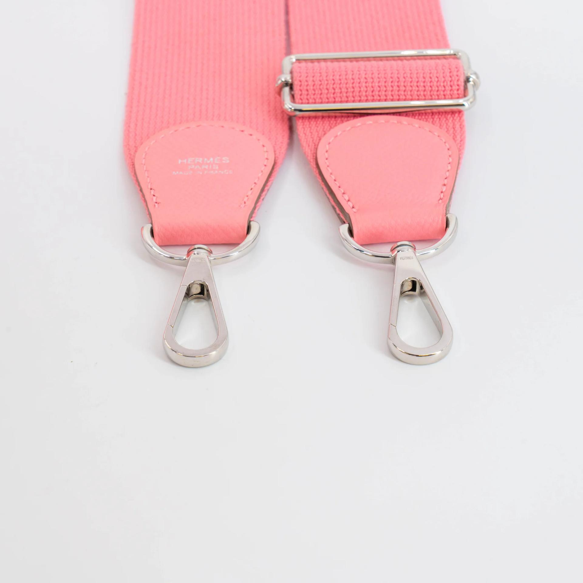 Very Good ( Rank A) HERMÈS Evelyne 29 Rose Confetti (1Q) Epsom Palladium hardware T (2015) - 25