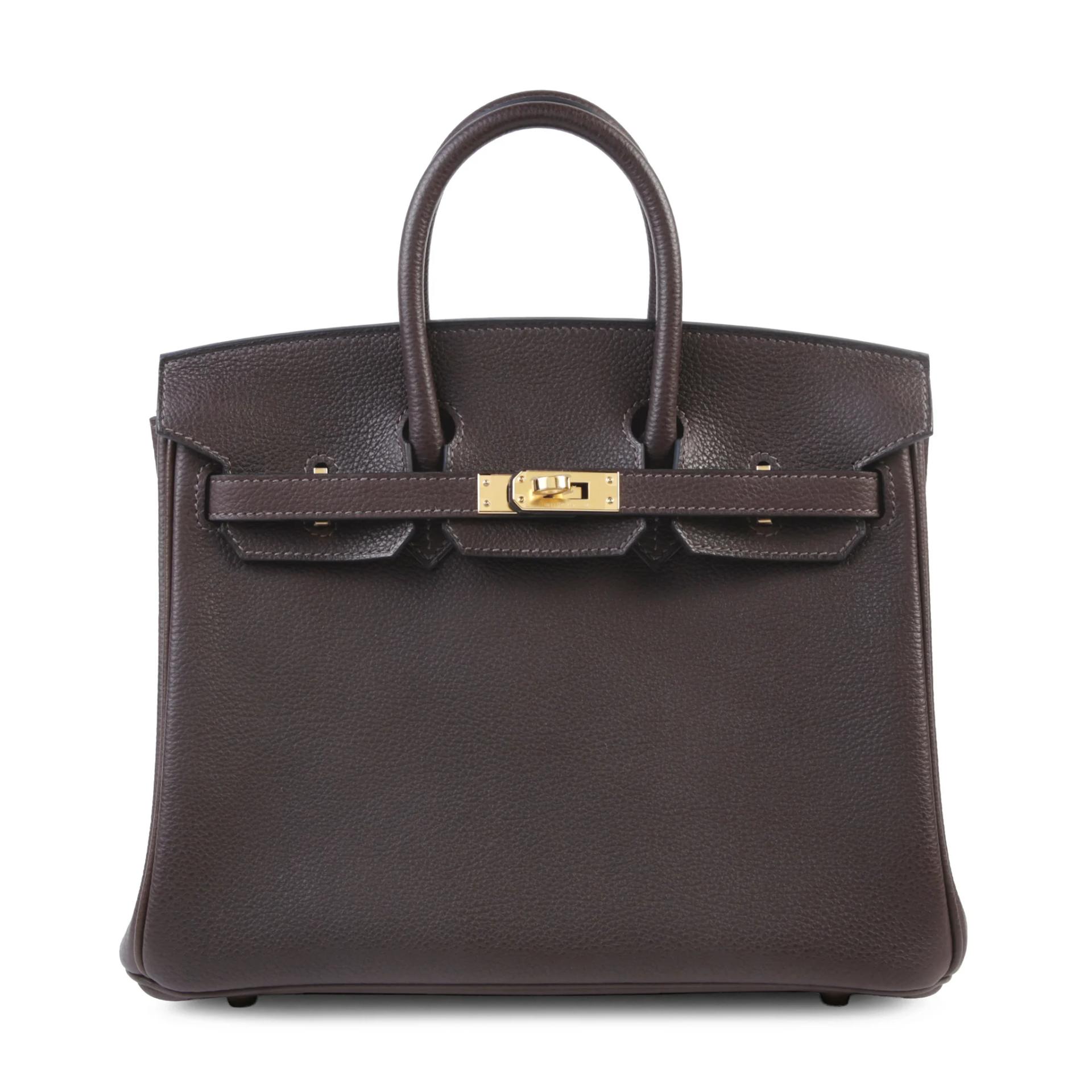 Unused ( Rank NS ) HERMÈS Birkin 25 Ebene (46) Barenia Faubourg Gold hardware G (2026) - 1