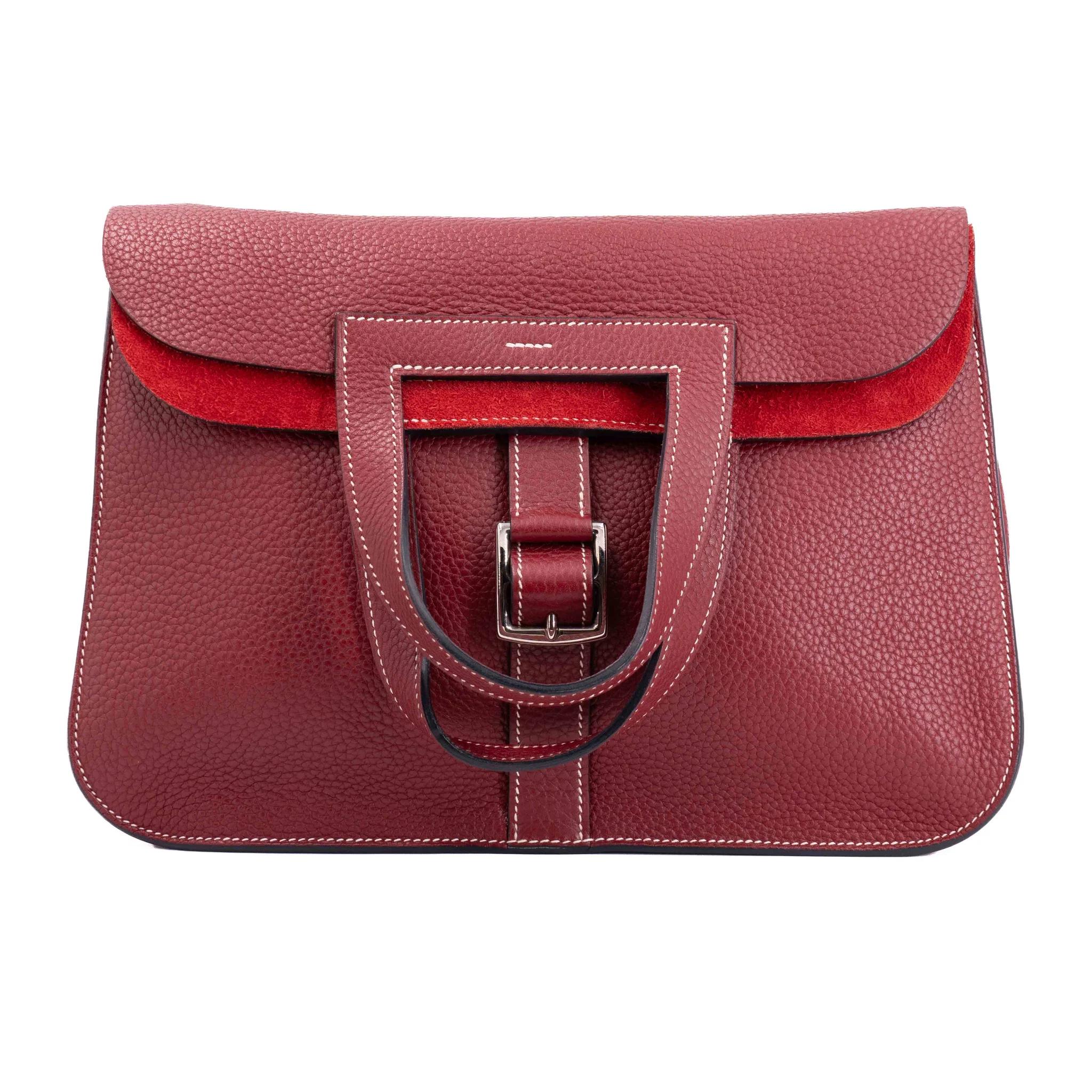 Halzan 31 55 爱马仕红 Rouge H