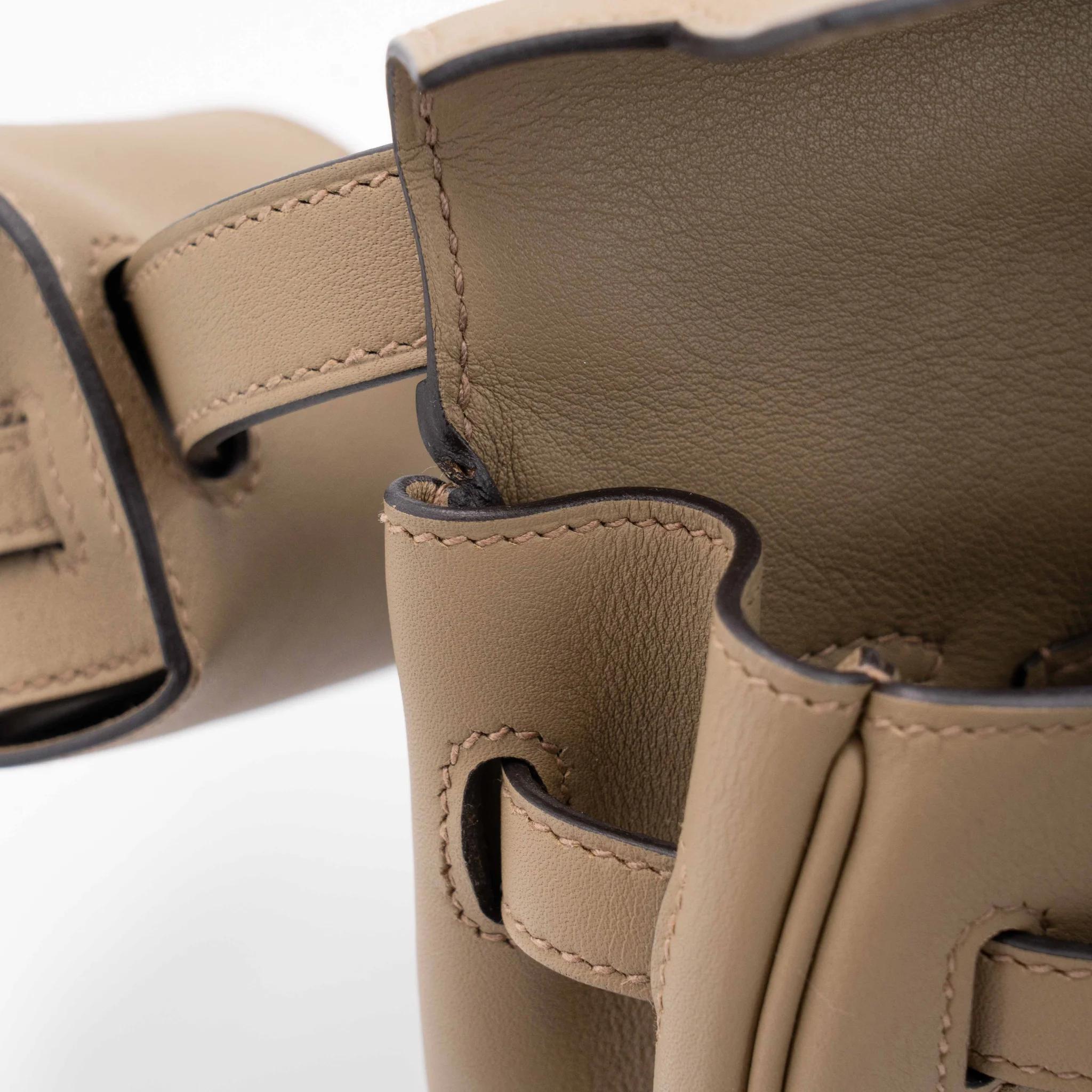 SA超美品 HERMÈS 爱马仕 Kelly Moove 8Q 马尔法米色 Beige Marfa Swift牛皮 金扣 W刻 2024年 - 18