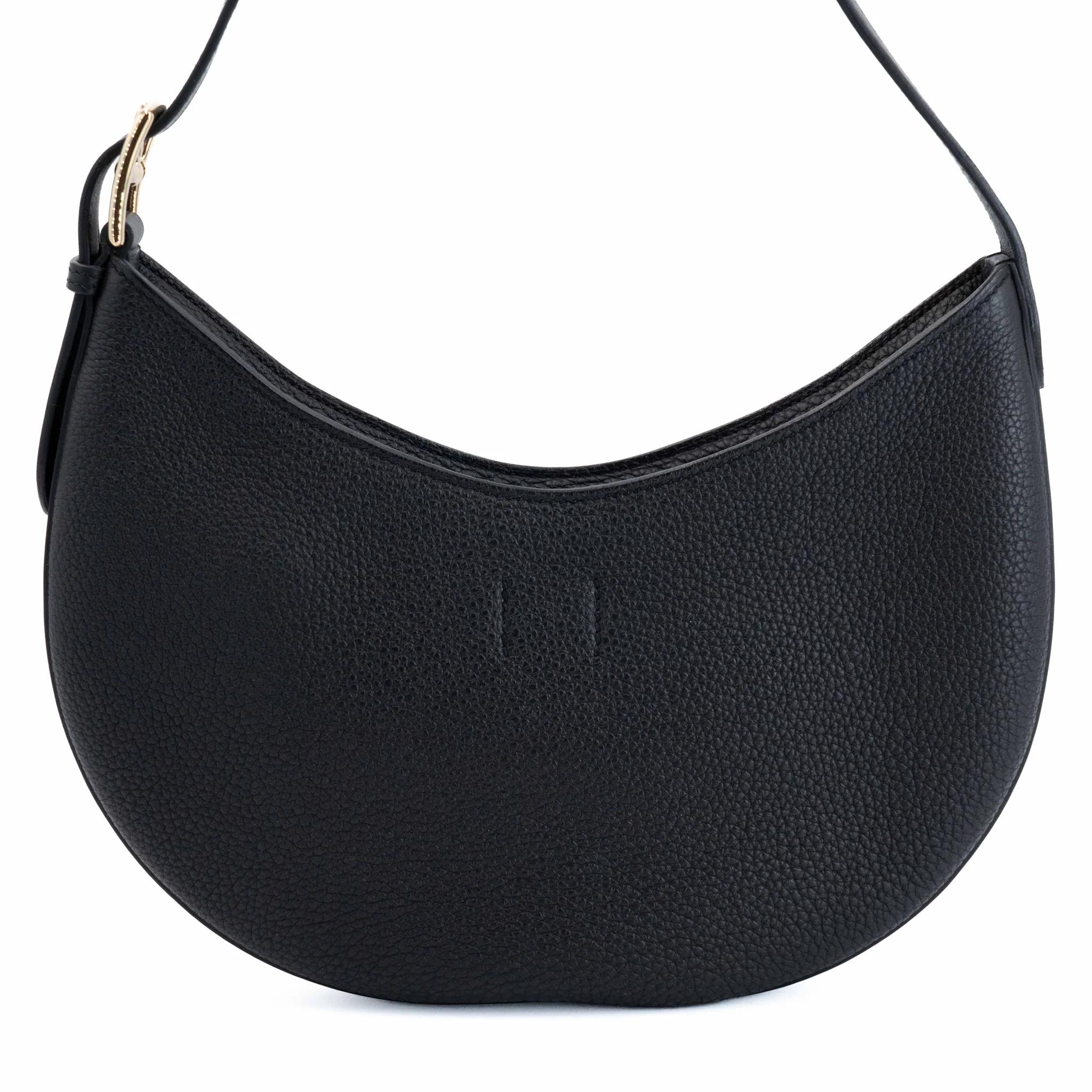 SA超美品 HERMÈS 爱马仕 Arcon 单肩包 89 黑色 Noir (Black) Togo小牛皮 香槟金扣 W刻 2024年 - 2
