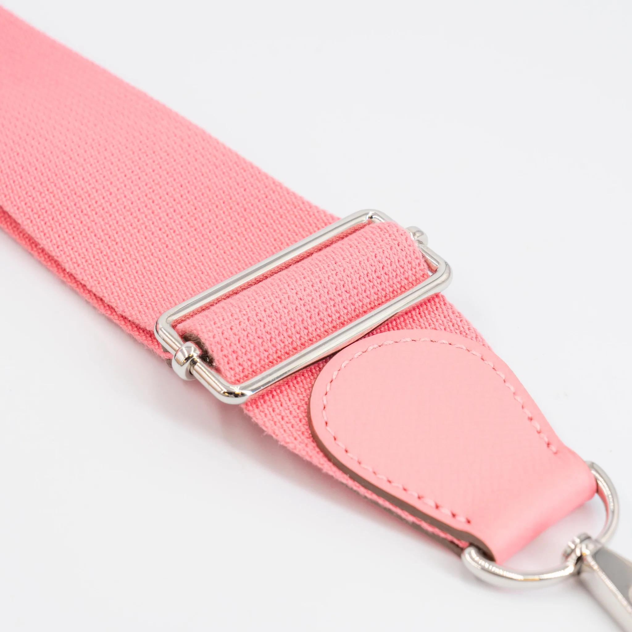 A美品 HERMÈS 爱马仕 Evelyne 29 1Q 彩纸粉 Rose Confetti Epsom牛皮 银扣 T刻 2015年 - 28