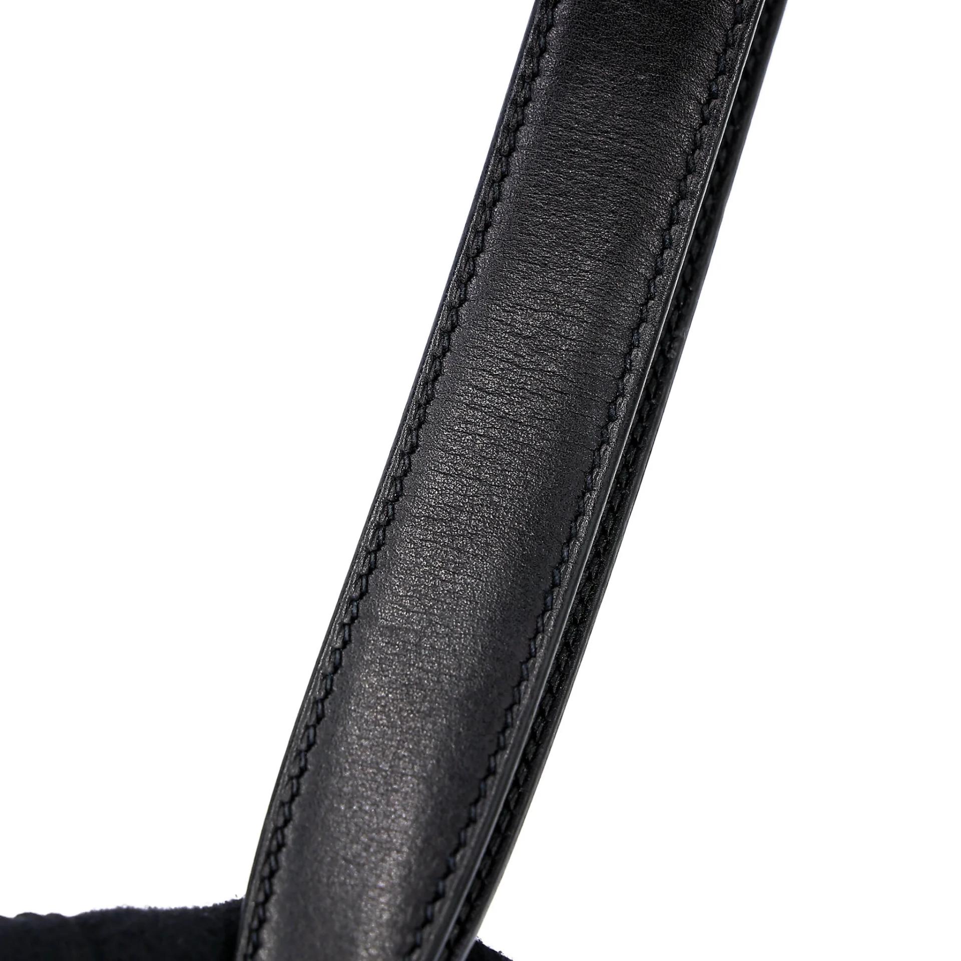 中古AB HERMÈS 爱马仕 Kelly depeches 25 公文包 89 黑色 Noir (Black) Evergrain皮 金扣 Y刻 2020年 - 47