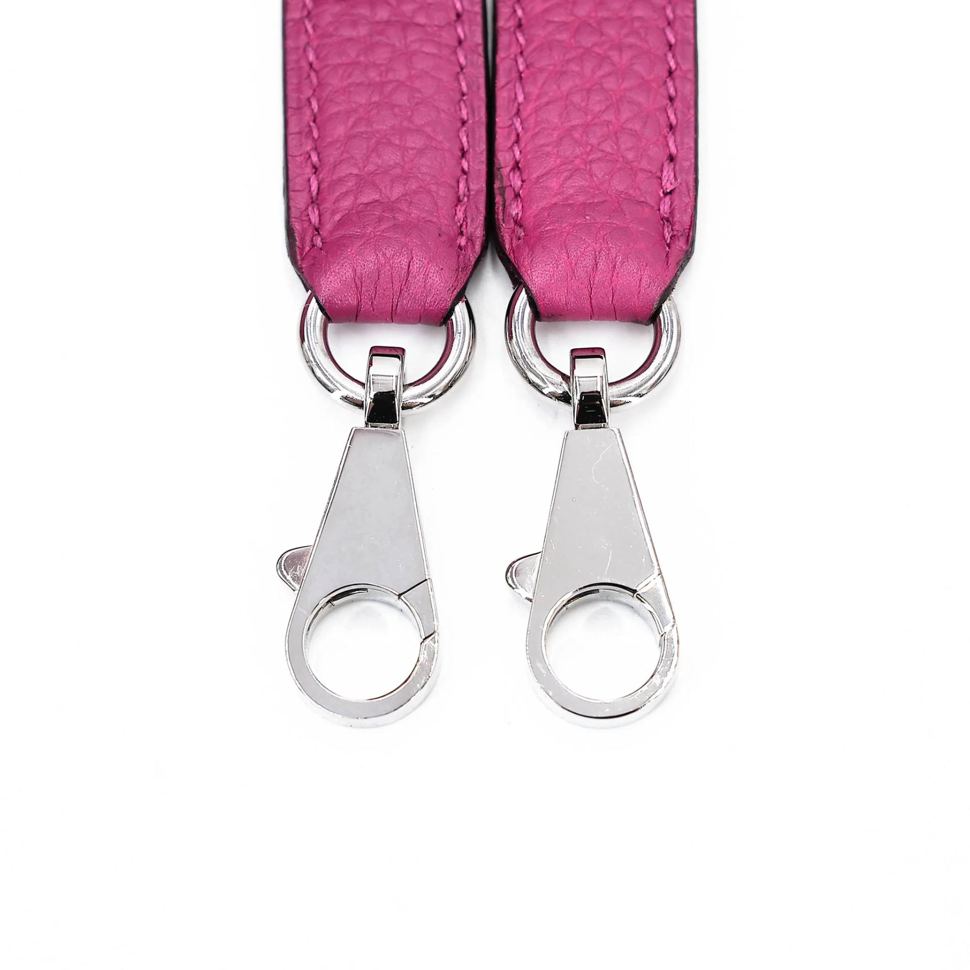 ランク A HERMÈS エルメス ケリー40 トスカ (K5) トゴ シルバー金具 □P刻印 (2012) - 34