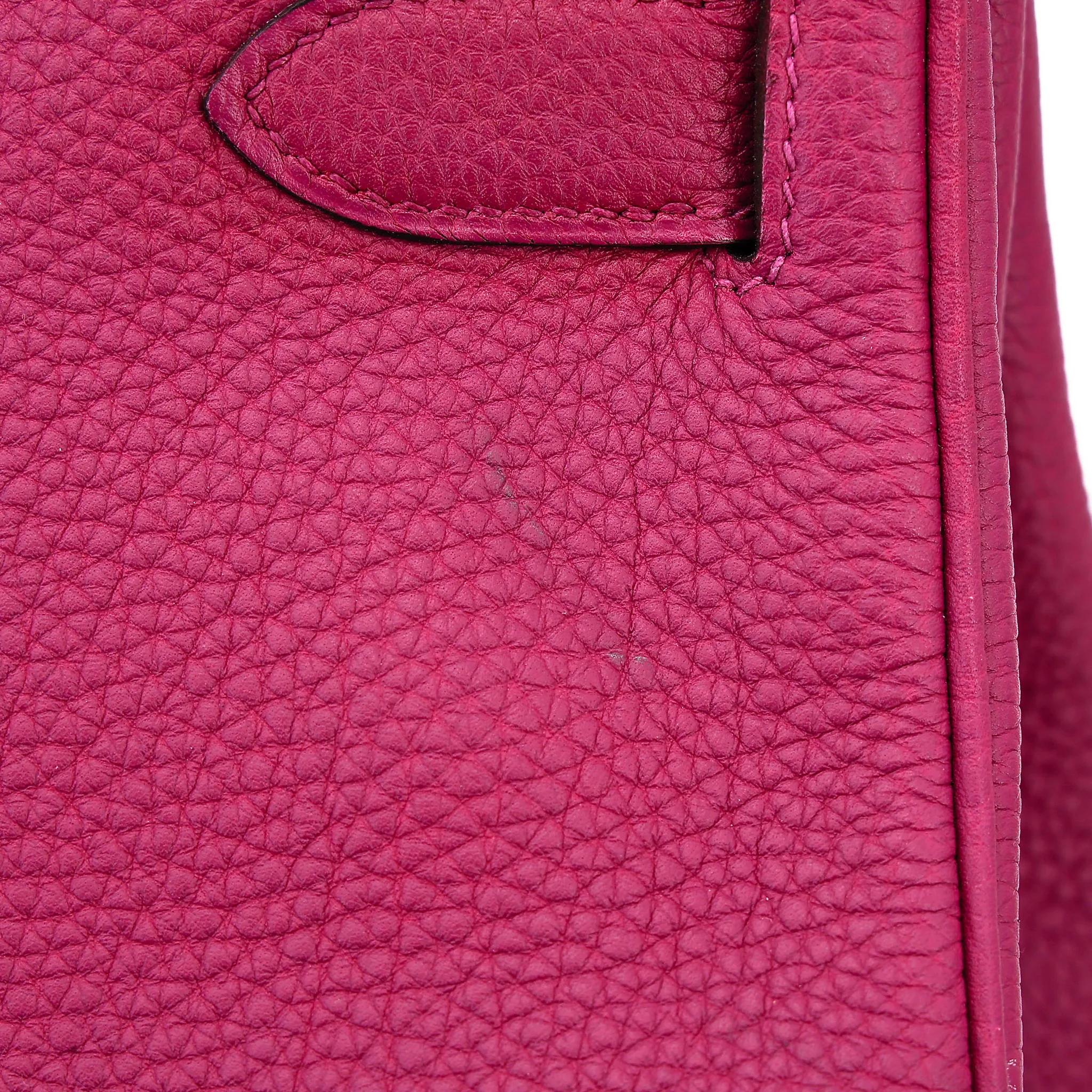 A美品 HERMÈS 愛馬仕 Kelly 40 K5 托斯卡紫 Tosca Togo小牛皮 銀扣 □P刻 2012年 - 15